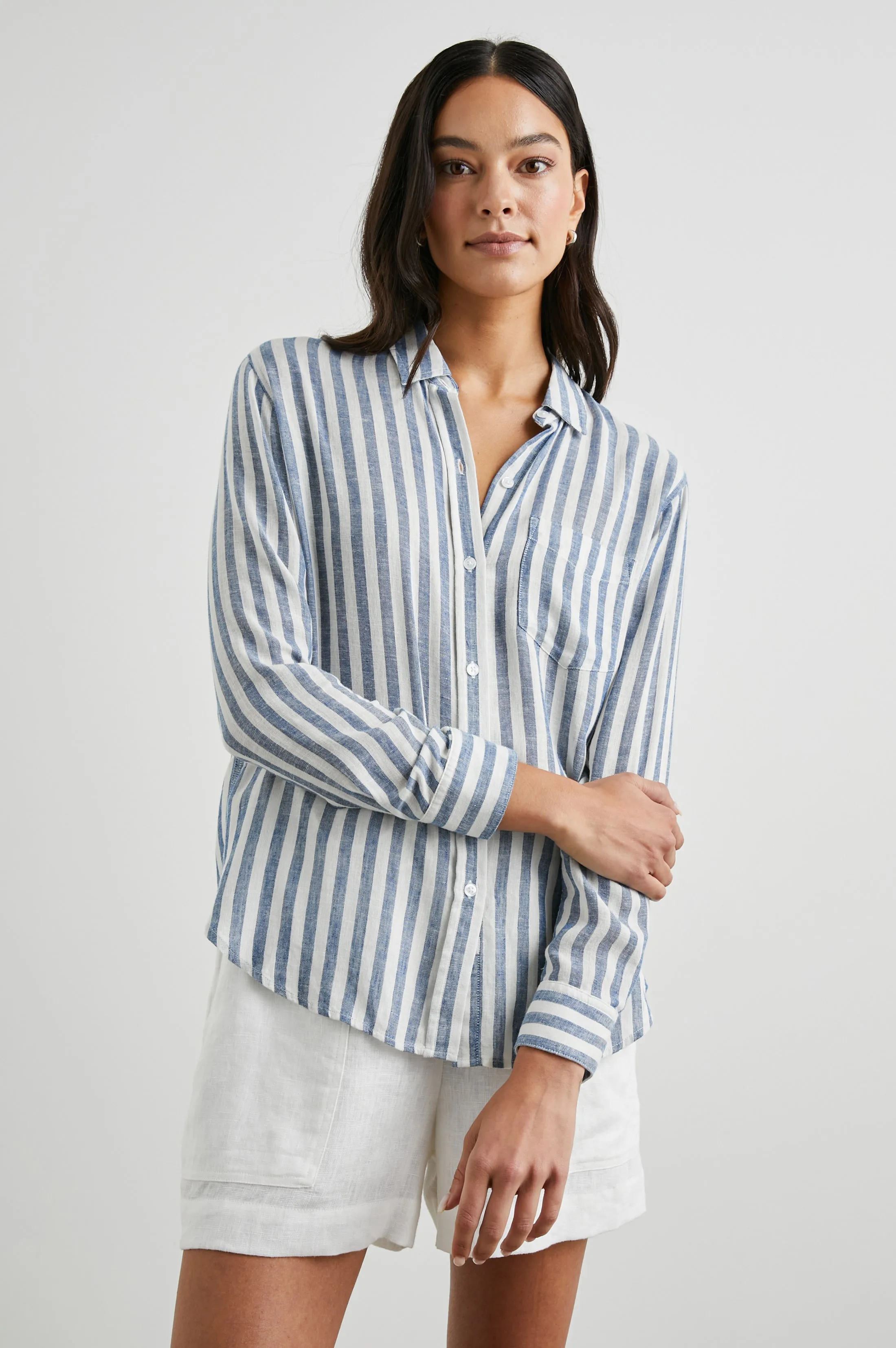 CHARLI SHIRT - ECHO STRIPE sold by Rails product image thumbnail 4