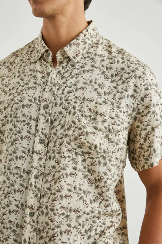 CARSON SHIRT - FLORAL FIELD GARDEN sold by Rails