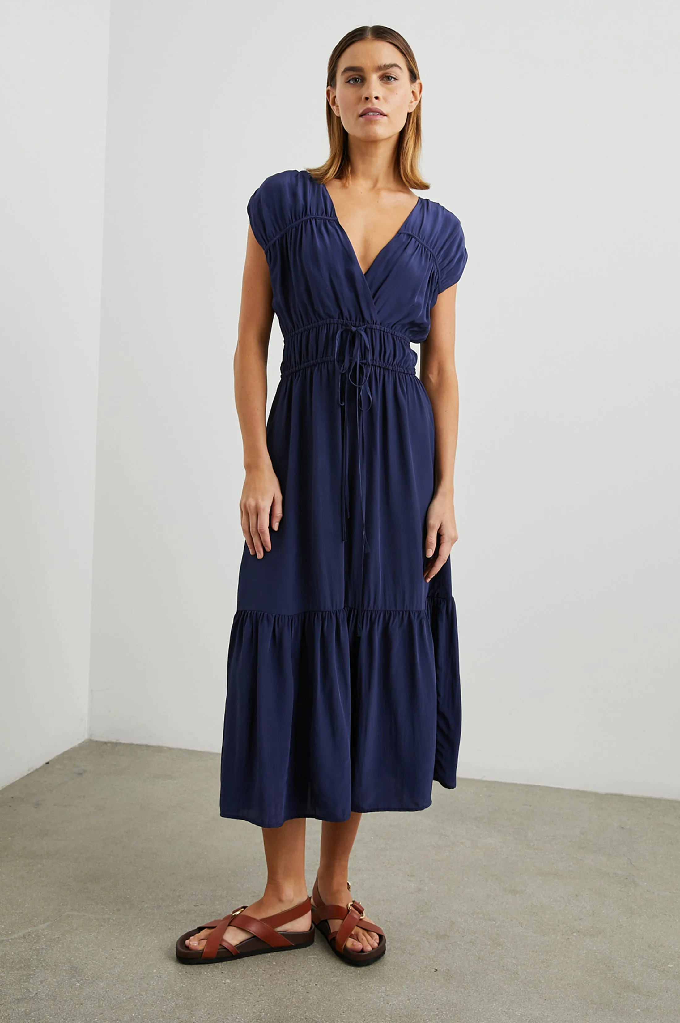 ALETTA DRESS - ADMIRAL BLUE sold by Rails product image thumbnail 3