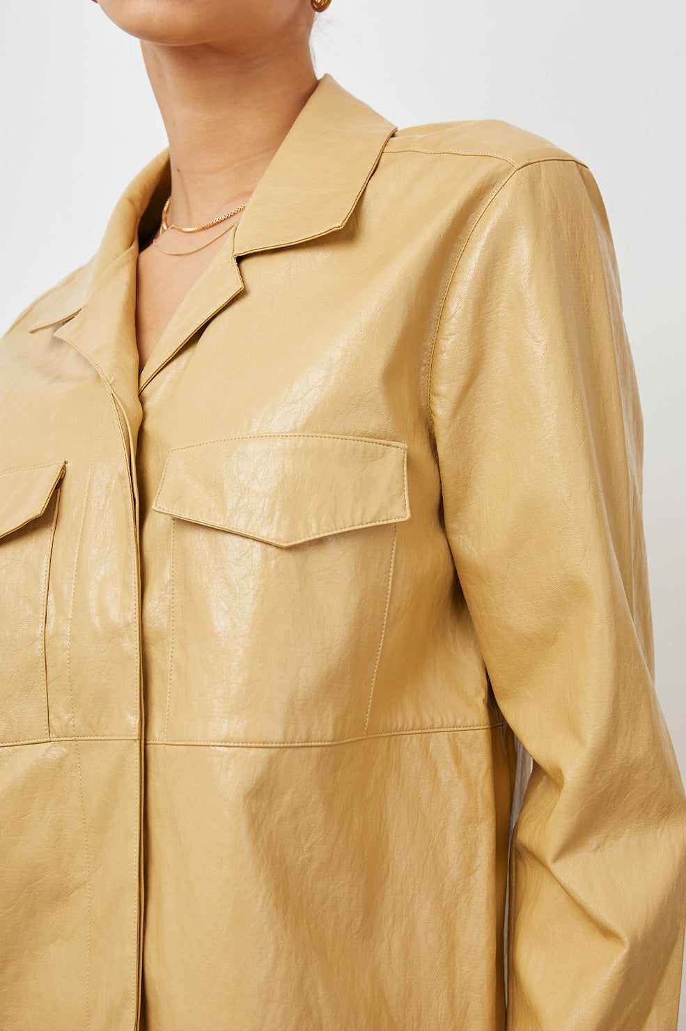 XANDER SHIRT - CAFE sold by Rails product image thumbnail 2