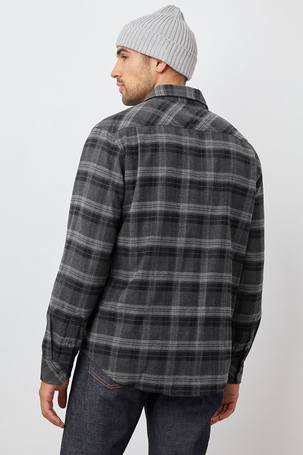 FORREST SHIRT - SHADOW WRAITH MELANGE sold by Rails product image thumbnail 6