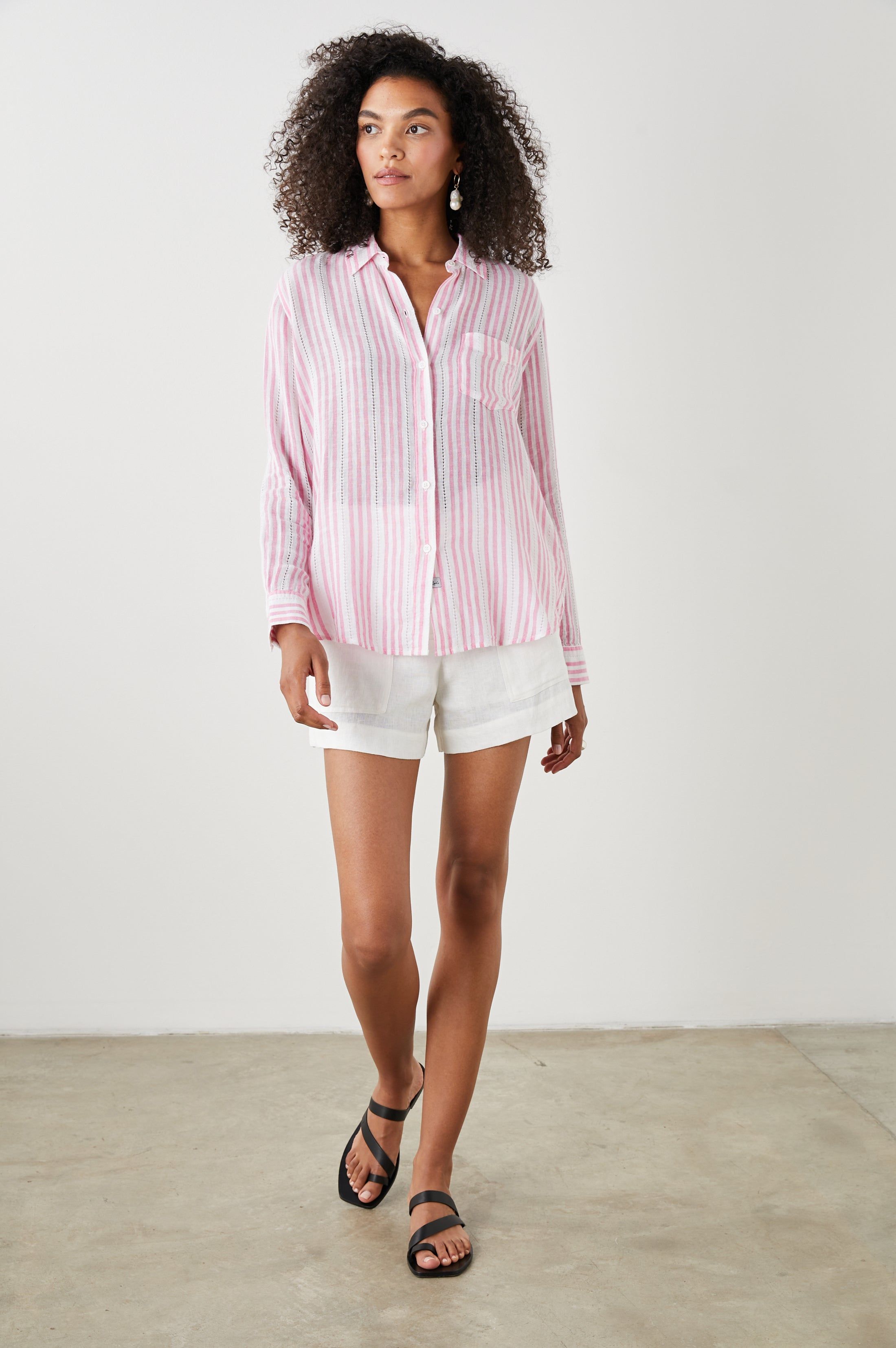 CHARLI SHIRT - KOKOMO STRIPE sold by Rails product image thumbnail 3
