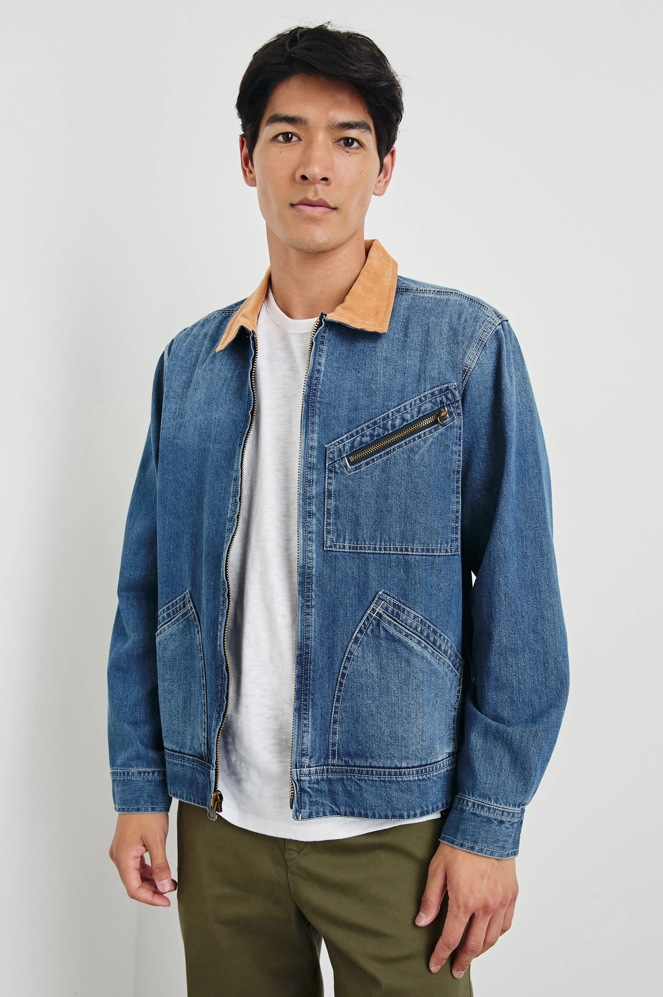 KETTER JACKET - INDIGO PATINA WASH sold by Rails