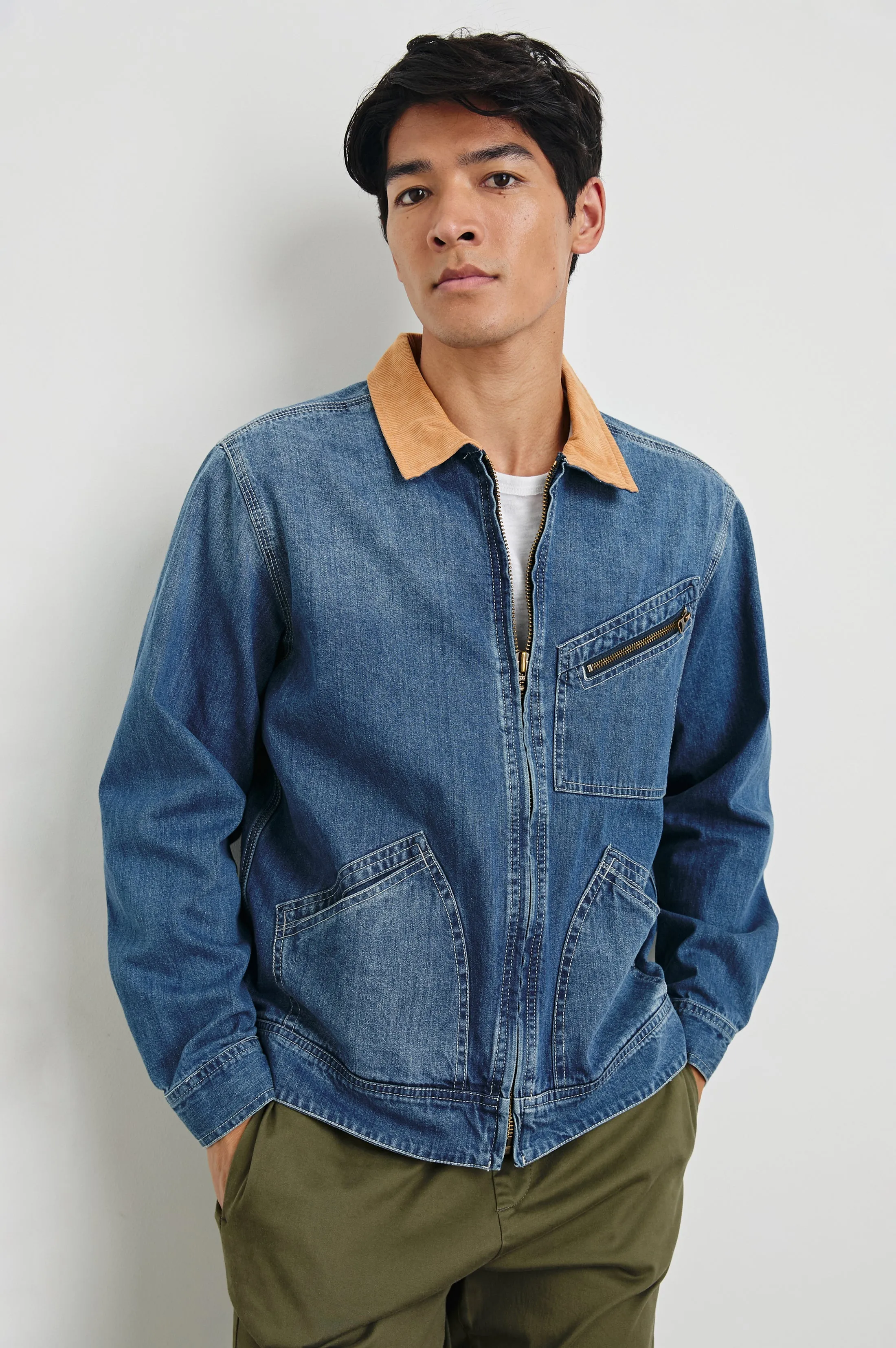 KETTER JACKET - INDIGO PATINA WASH sold by Rails product image thumbnail 3