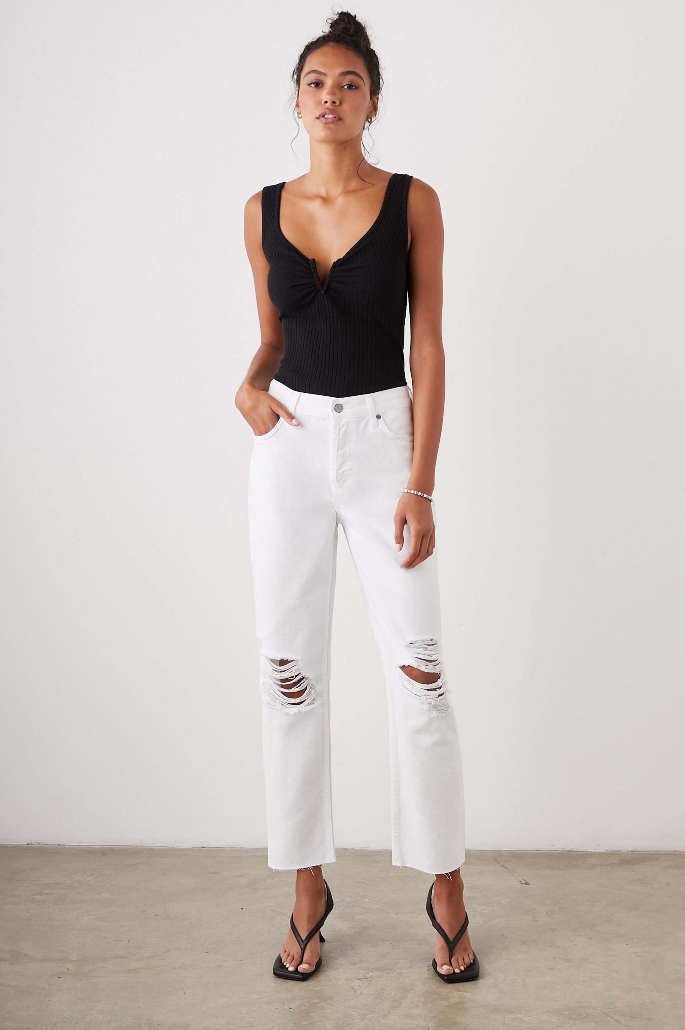 ATWATER BOYFRIEND - BLANCHE DISTRESS sold by Rails product image thumbnail 3