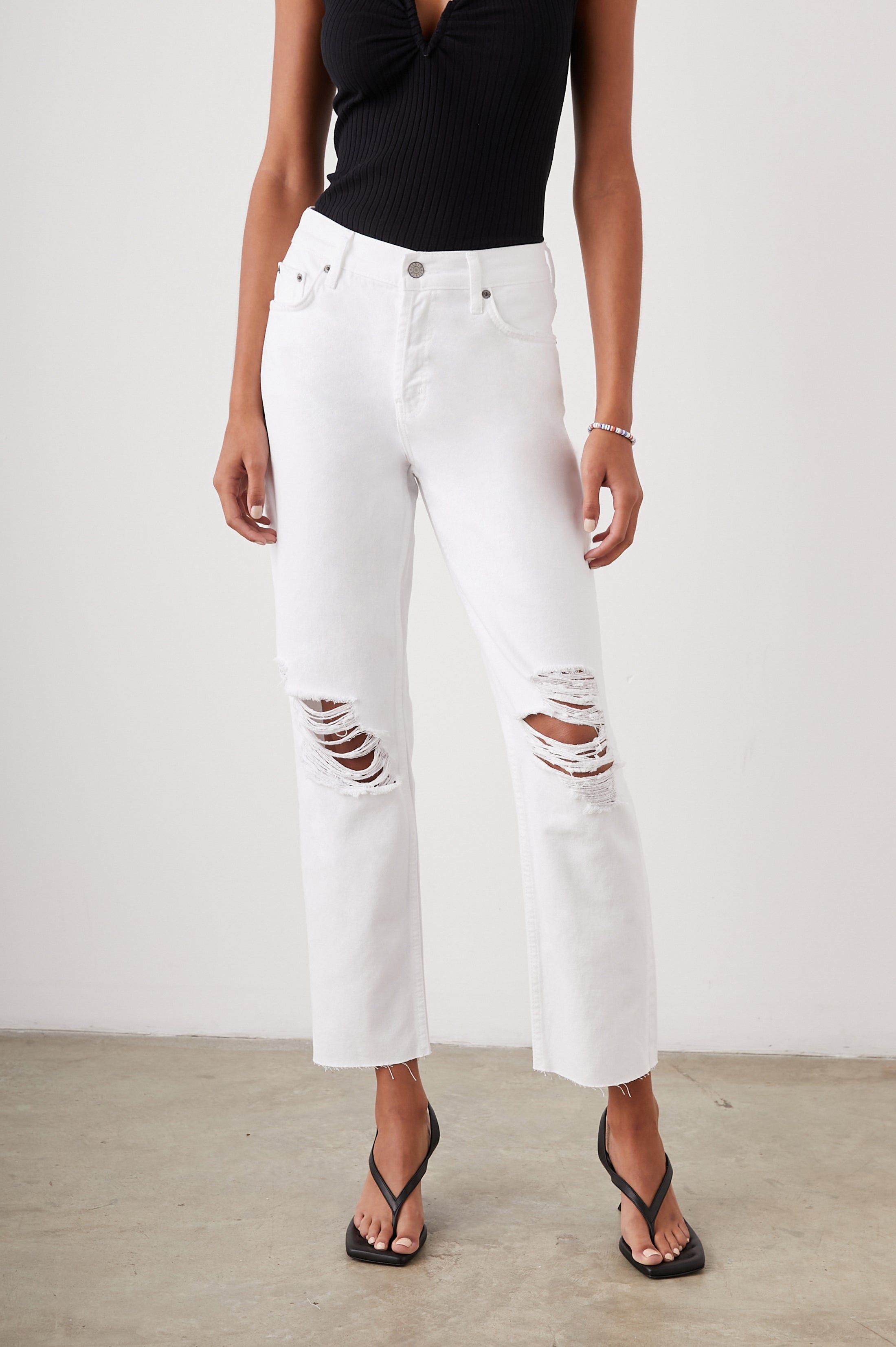 ATWATER BOYFRIEND - BLANCHE DISTRESS sold by Rails