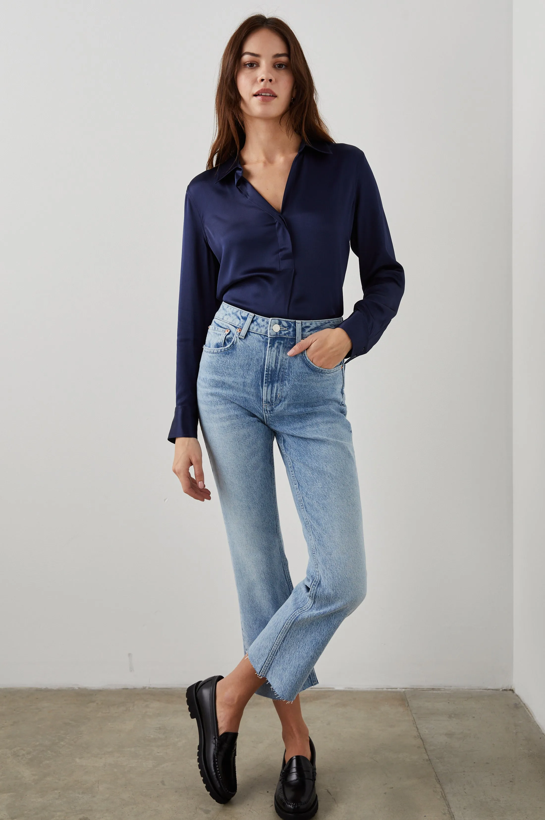 NISSA TOP - NAVY sold by Rails product image thumbnail 3