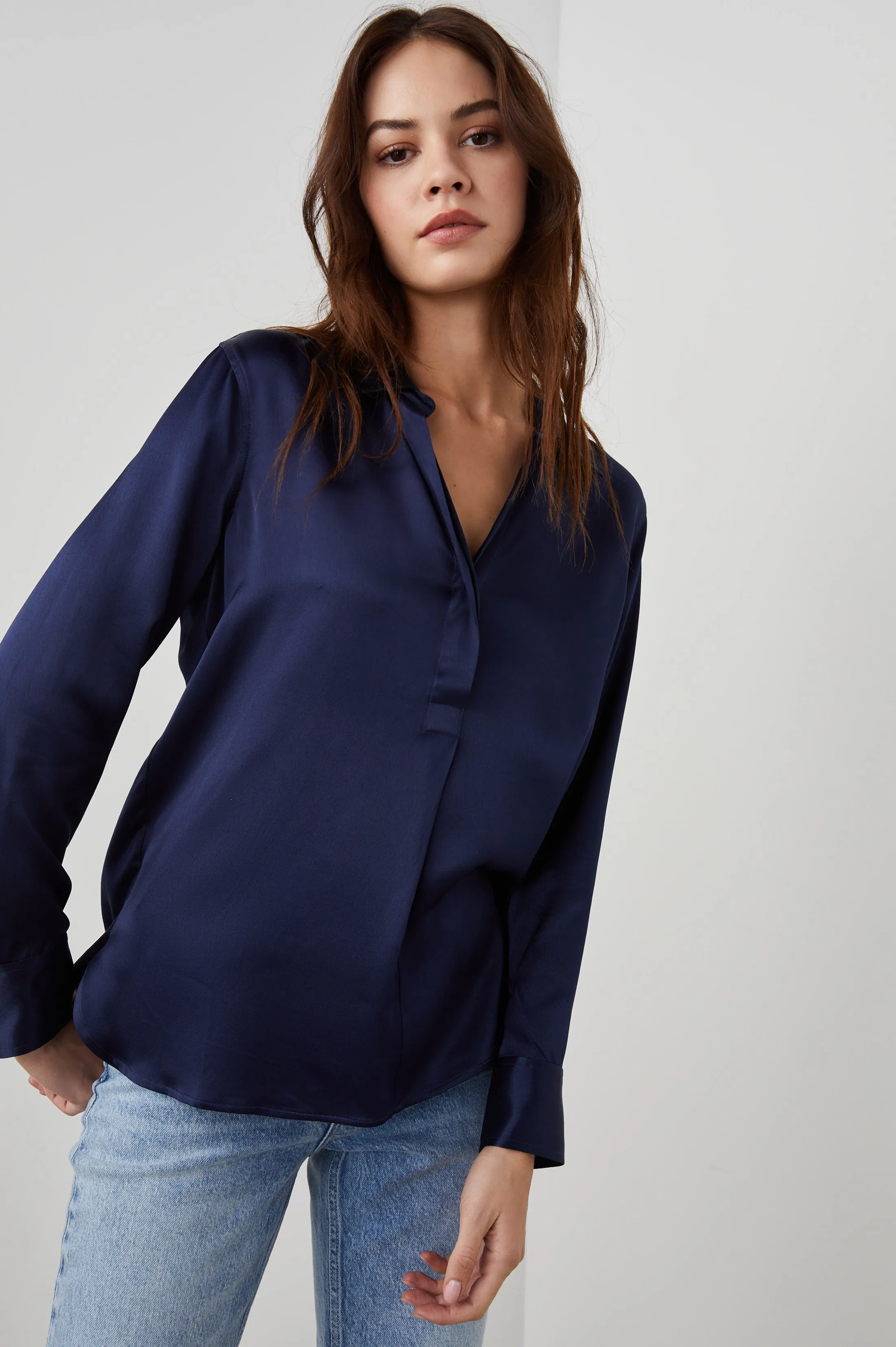 NISSA TOP - NAVY sold by Rails product image thumbnail 4