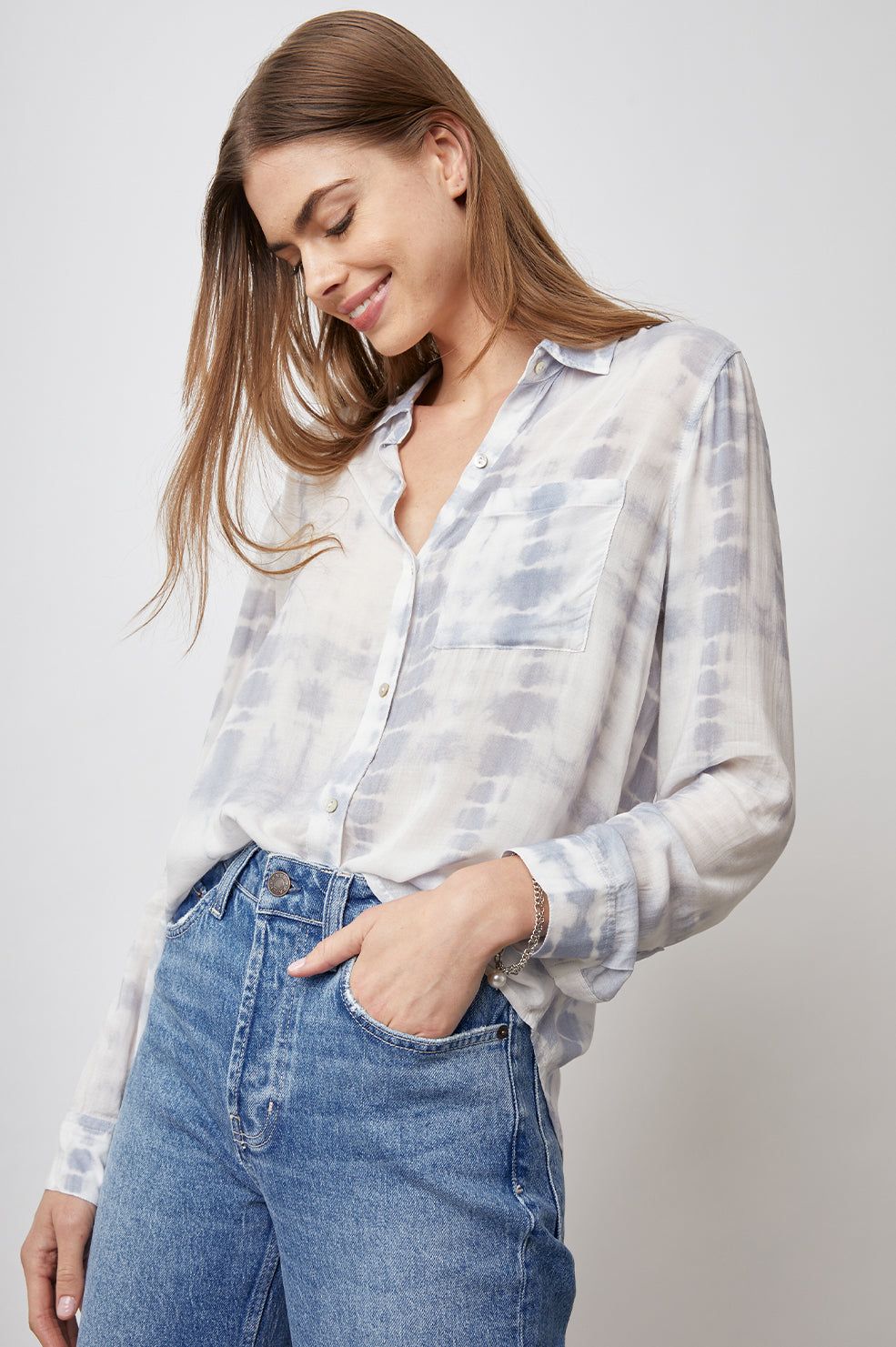 JOSEPHINE SHIRT - RIVER SHIBORI sold by Rails product image thumbnail 3