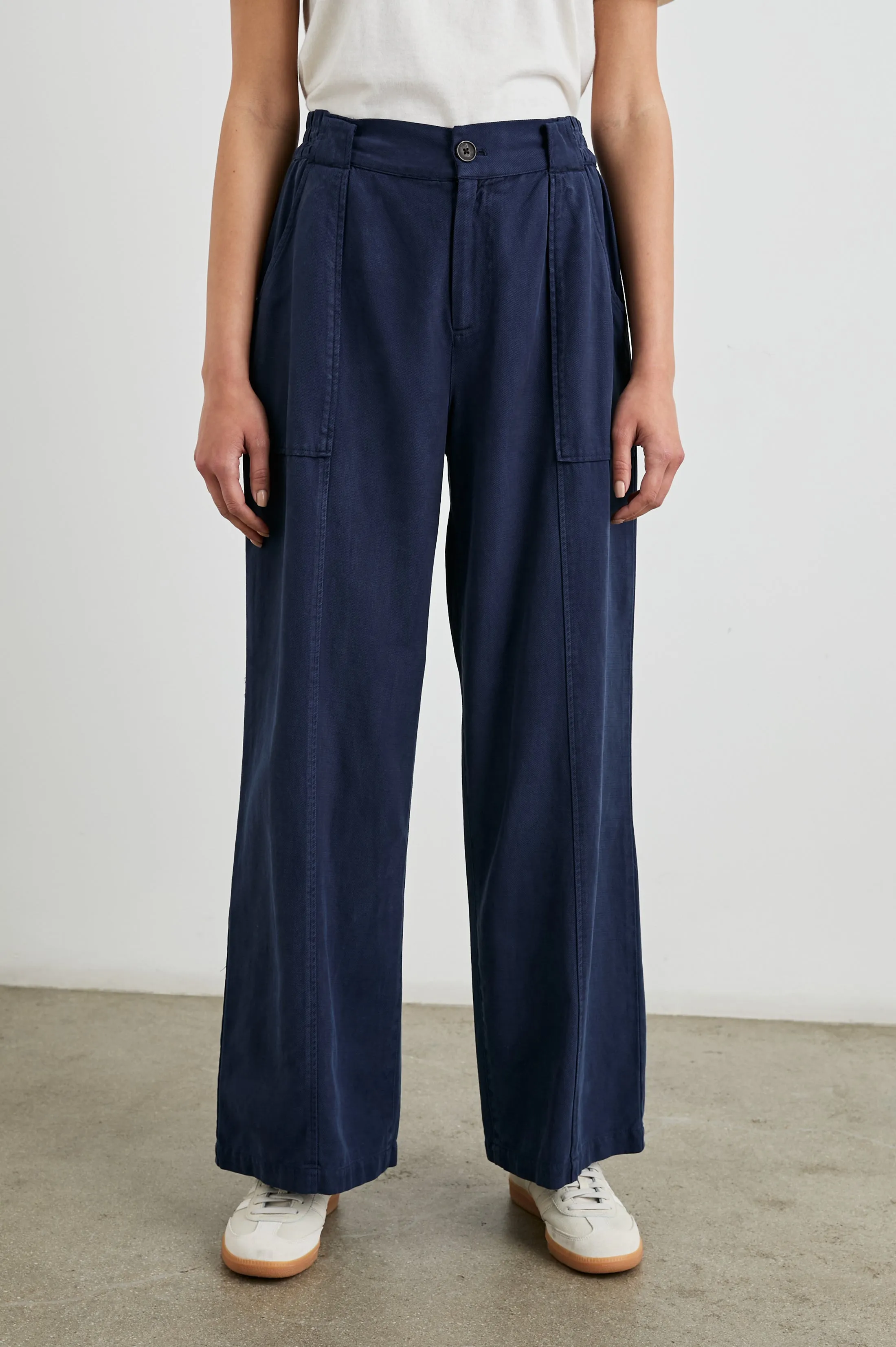 GREER PANT - NAVY sold by Rails