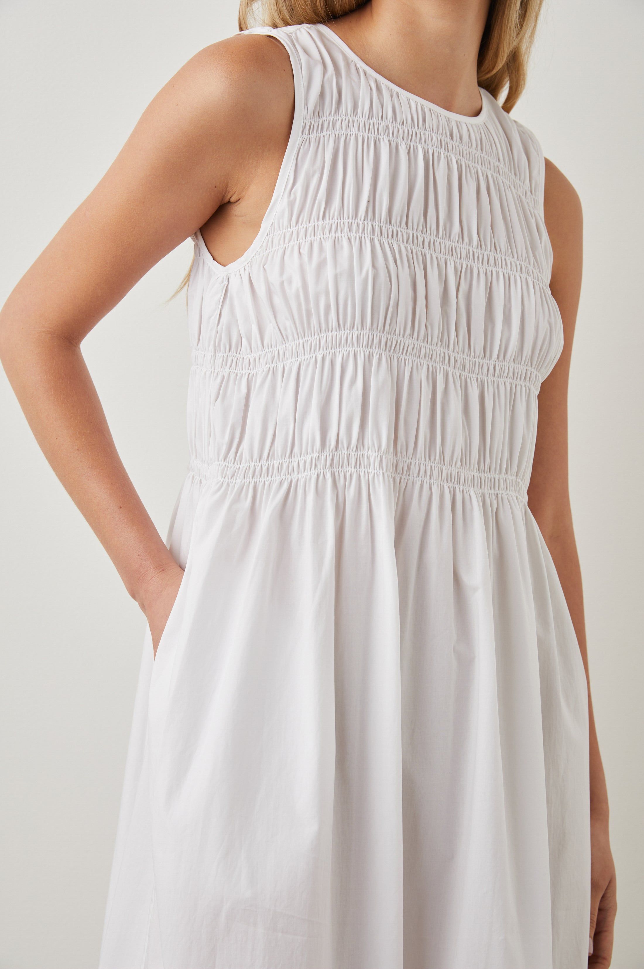 TILDA DRESS - WHITE sold by Rails product image thumbnail 2