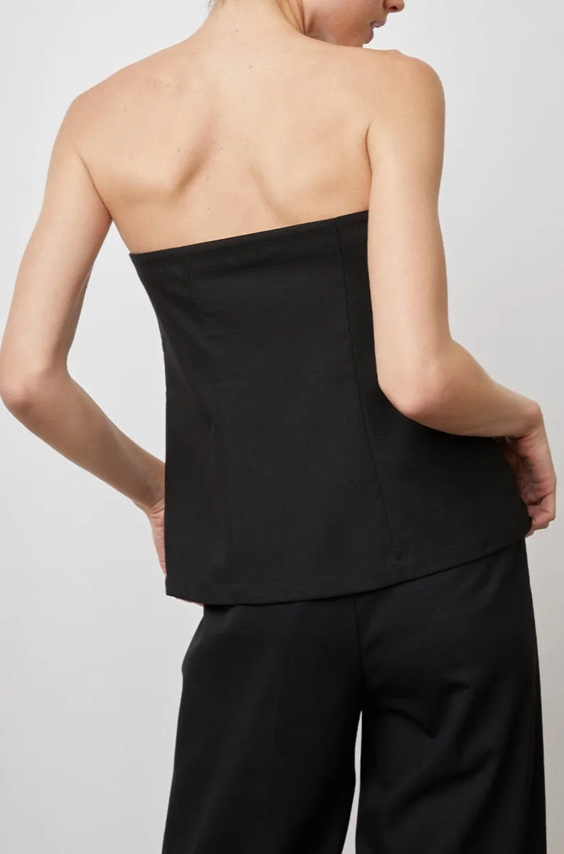 LULU TOP - BLACK sold by Rails product image thumbnail 3