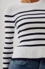 GEMMA SWEATER - IVORY NAVY STRIPE sold by Rails