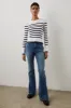 GEMMA SWEATER - IVORY NAVY STRIPE sold by Rails