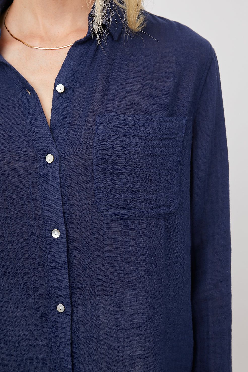 ELLIS SHIRT - INDIGO sold by Rails product image thumbnail 2