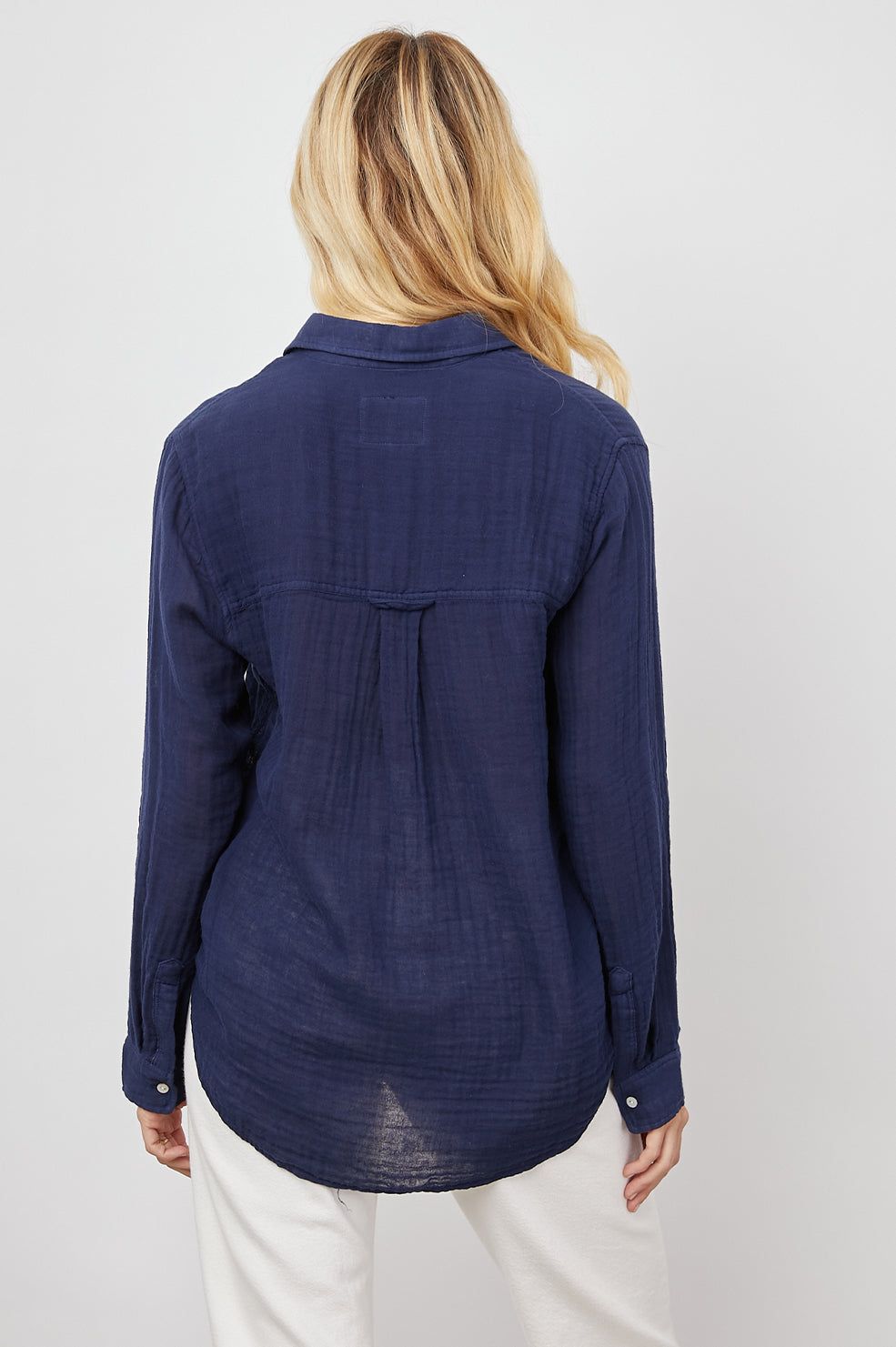 ELLIS SHIRT - INDIGO sold by Rails product image thumbnail 4