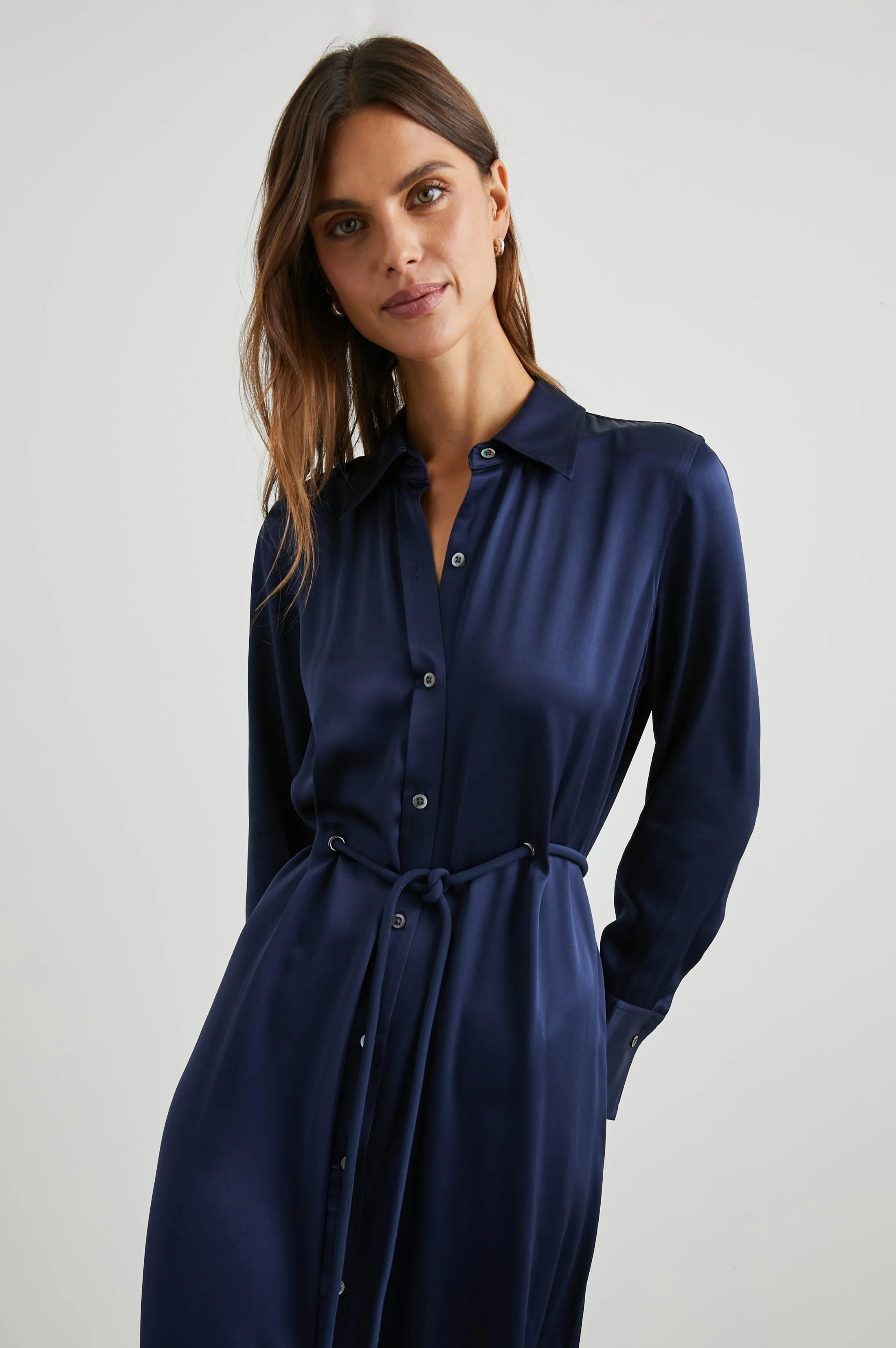 ANINA DRESS - NAVY sold by Rails product image thumbnail 3