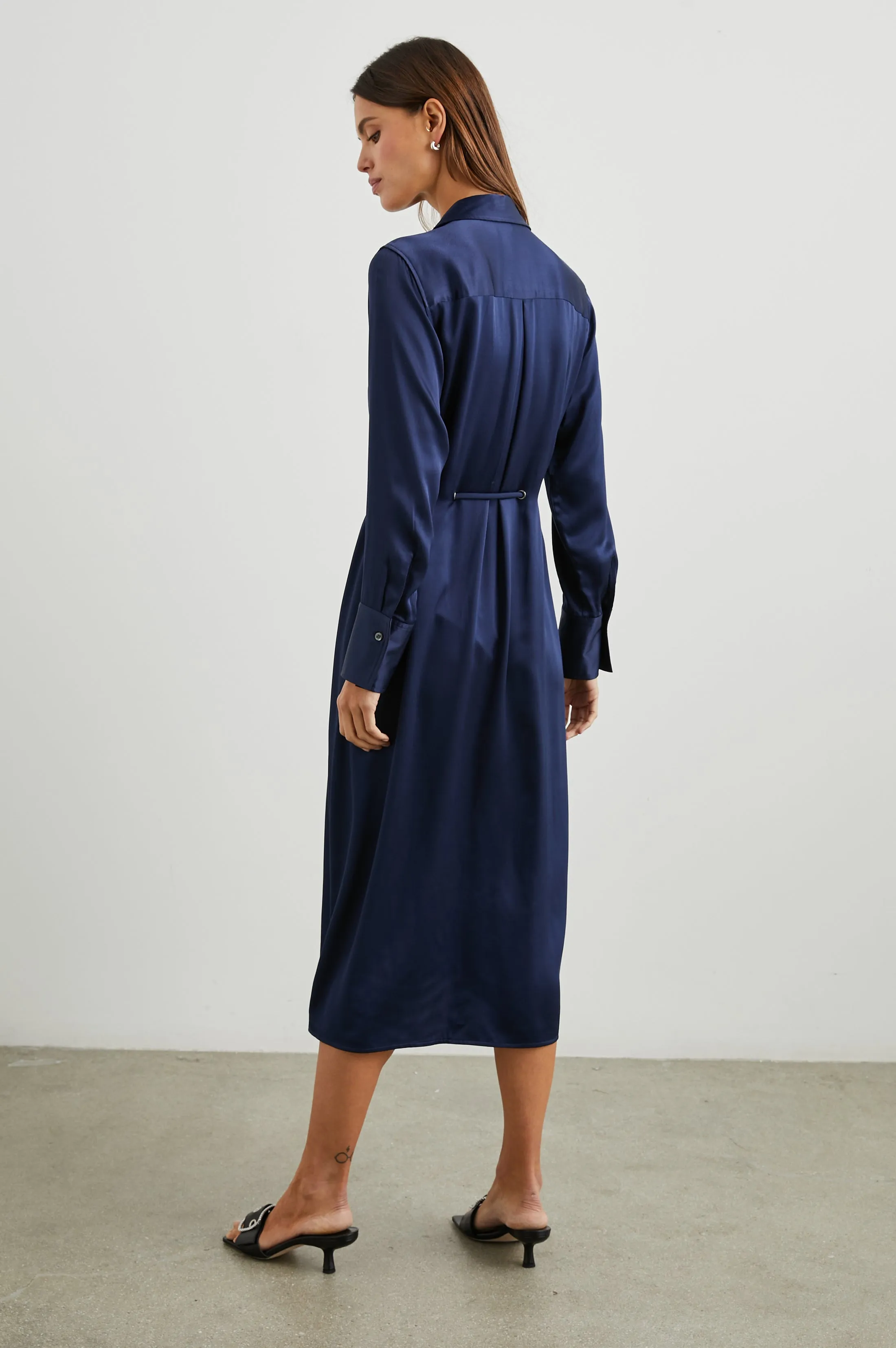 ANINA DRESS - NAVY sold by Rails product image thumbnail 4