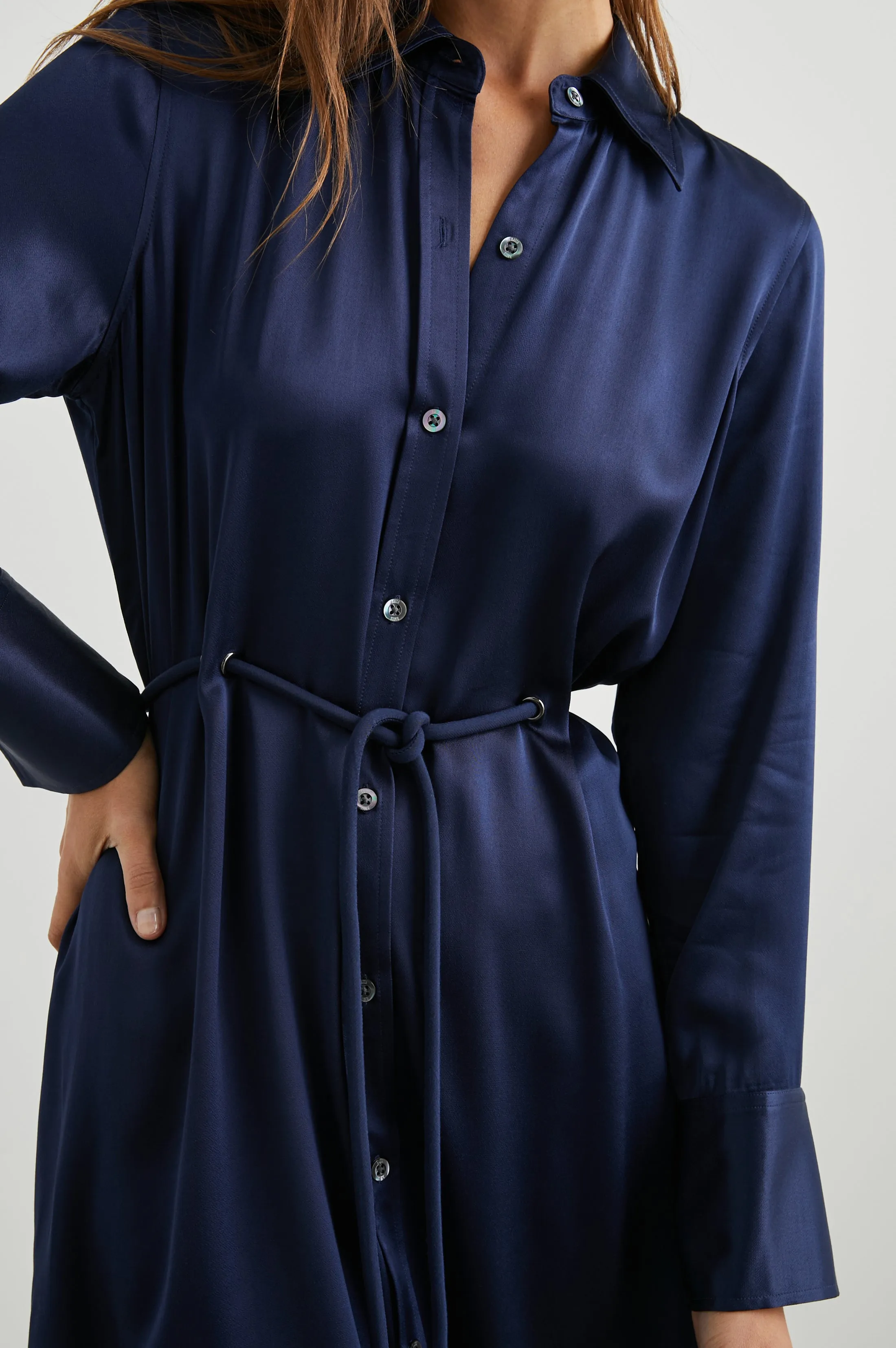 ANINA DRESS - NAVY sold by Rails product image thumbnail 2