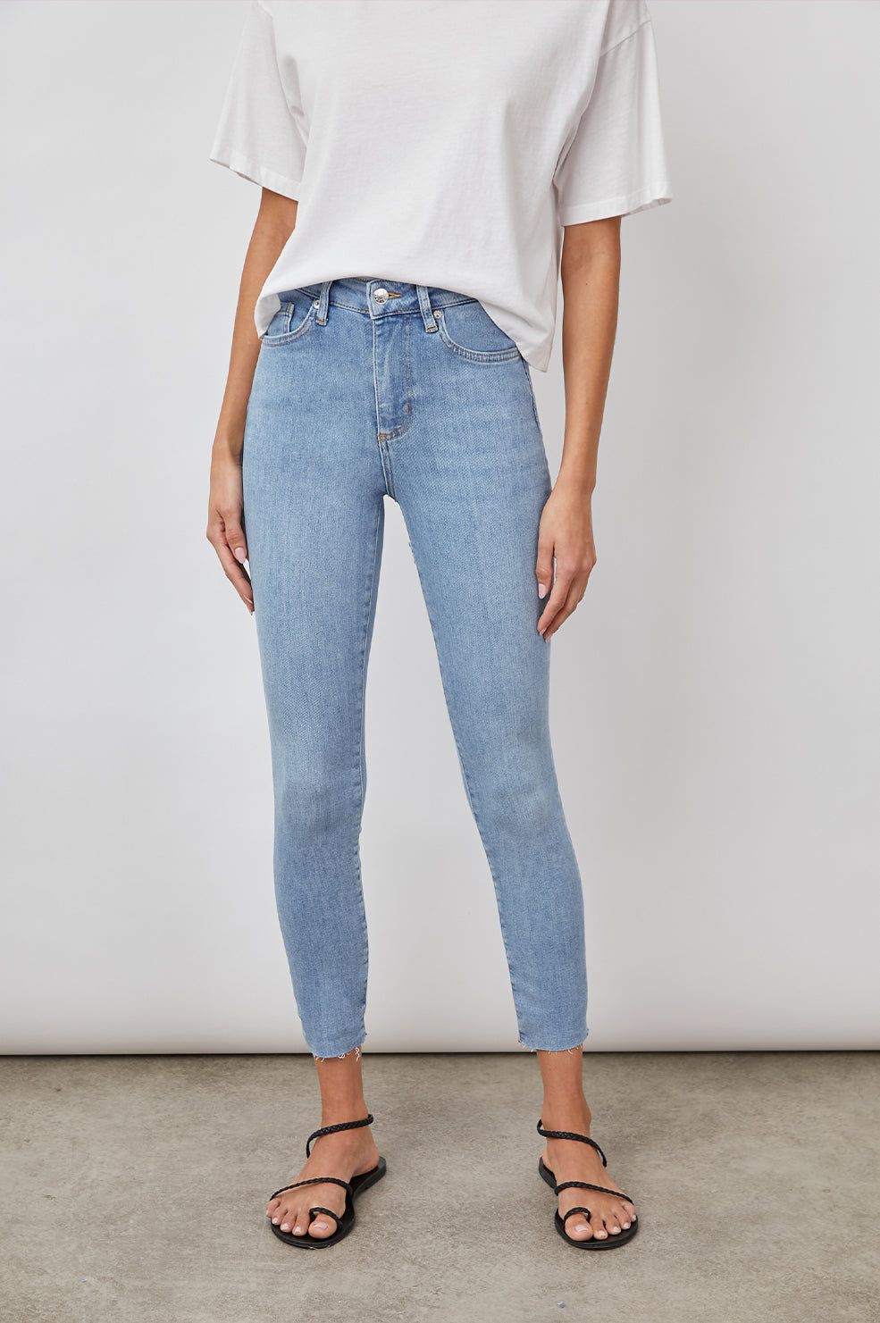 LARCHMONT SKINNY - TIDE POOL sold by Rails