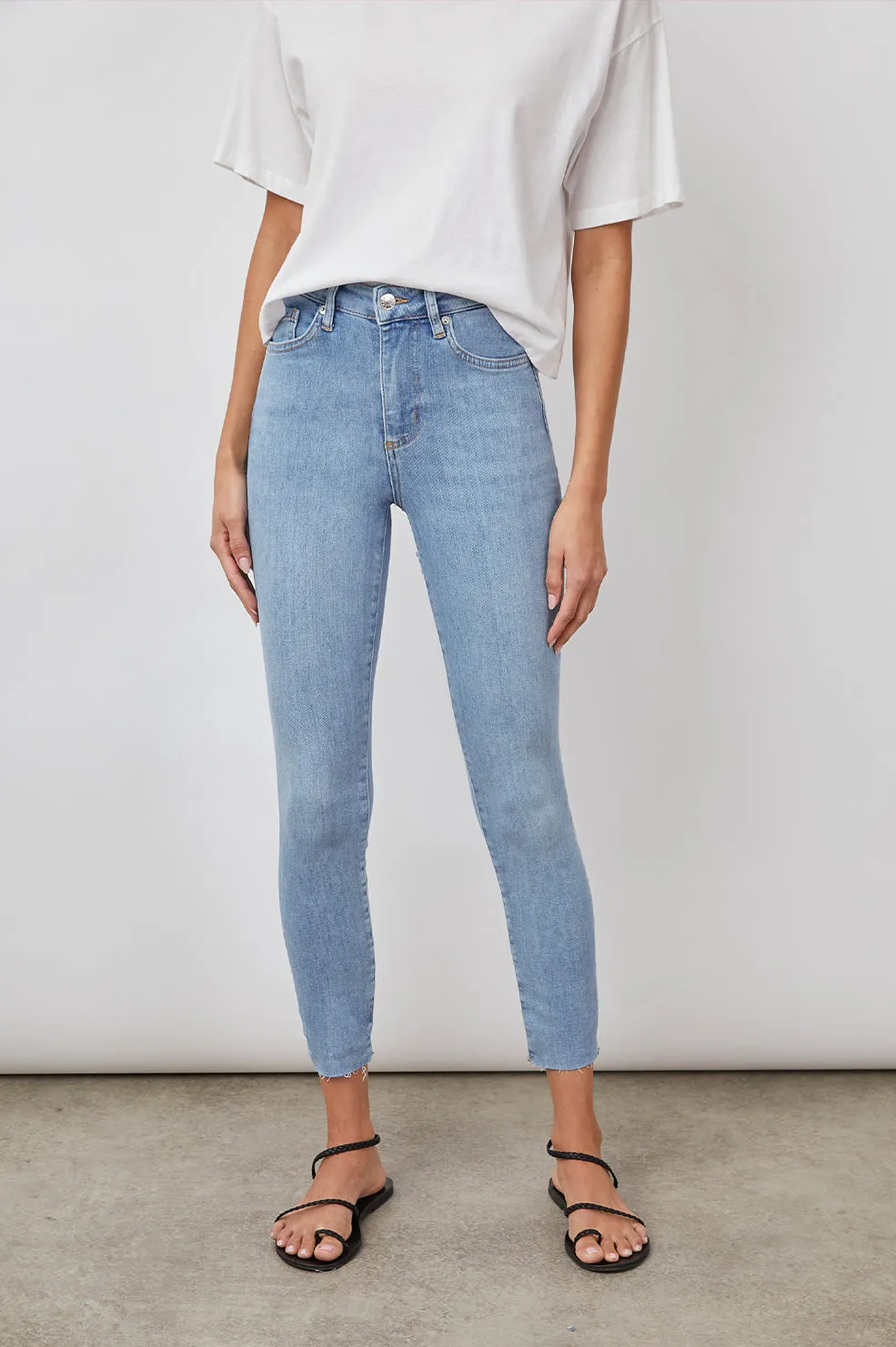 LARCHMONT SKINNY - TIDE POOL sold by Rails