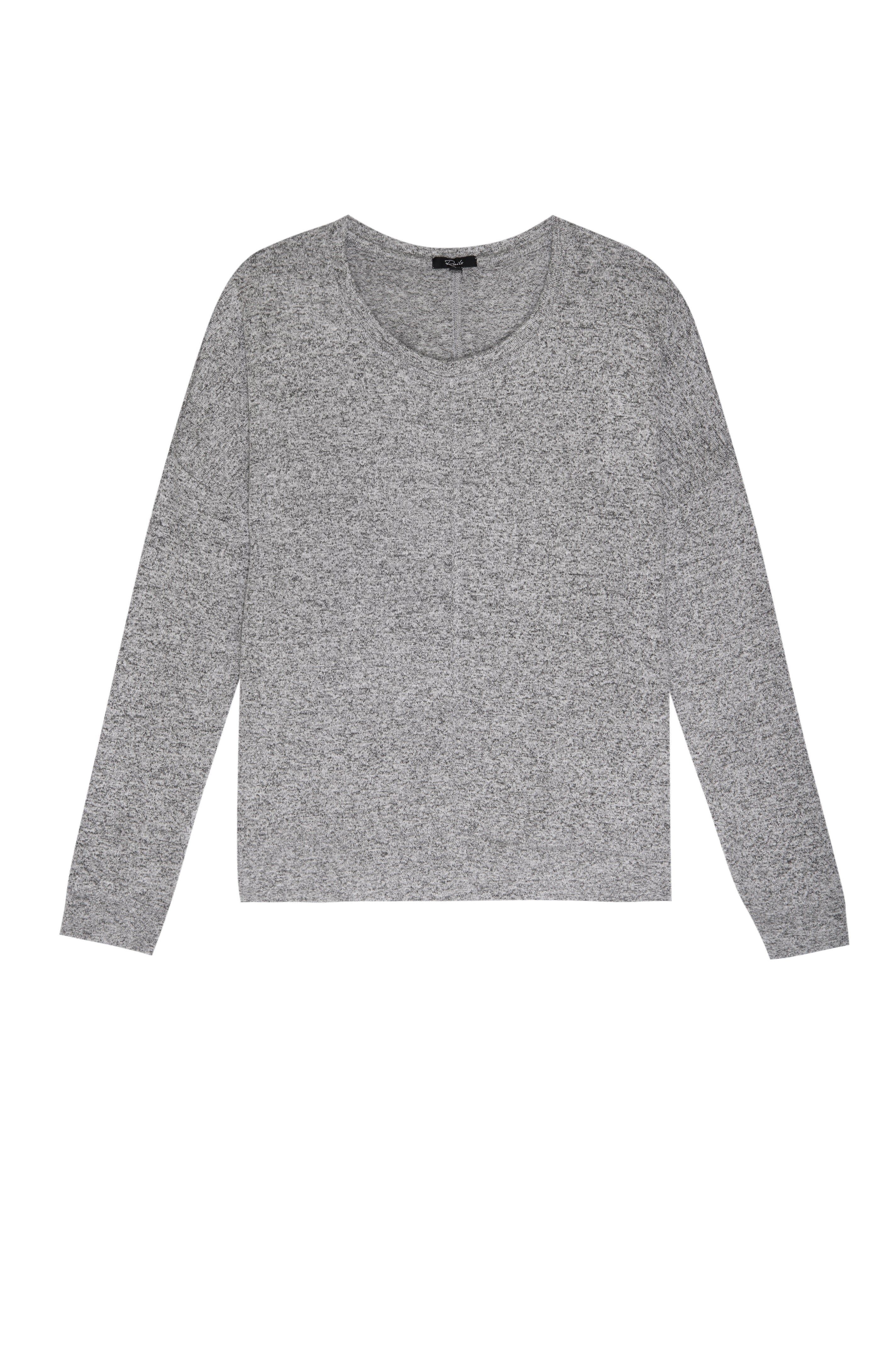 IGGY TOP - MELANGE GREY sold by Rails product image thumbnail 5