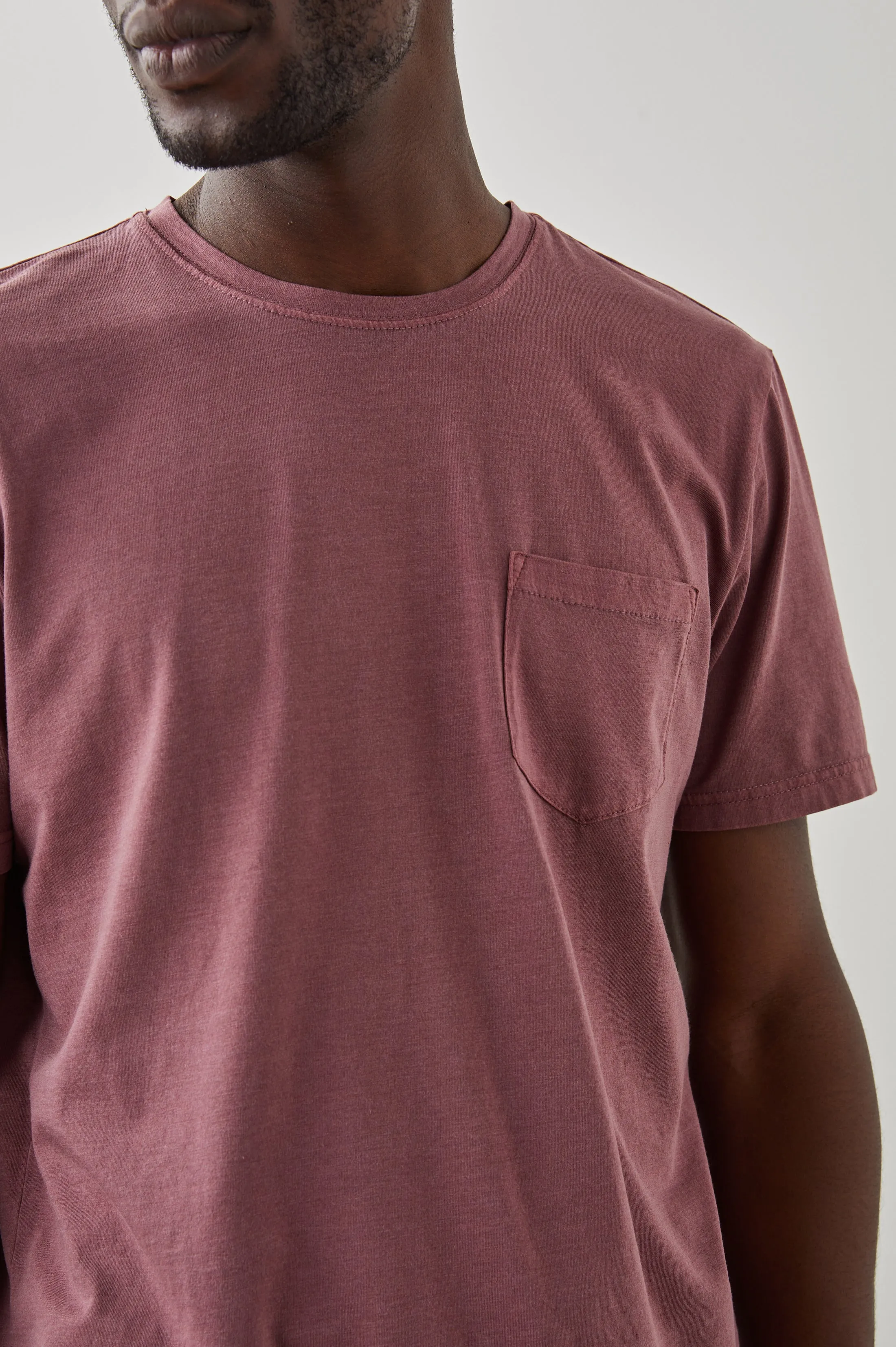 JOHNNY T-SHIRT - CRANBERRY sold by Rails product image thumbnail 2