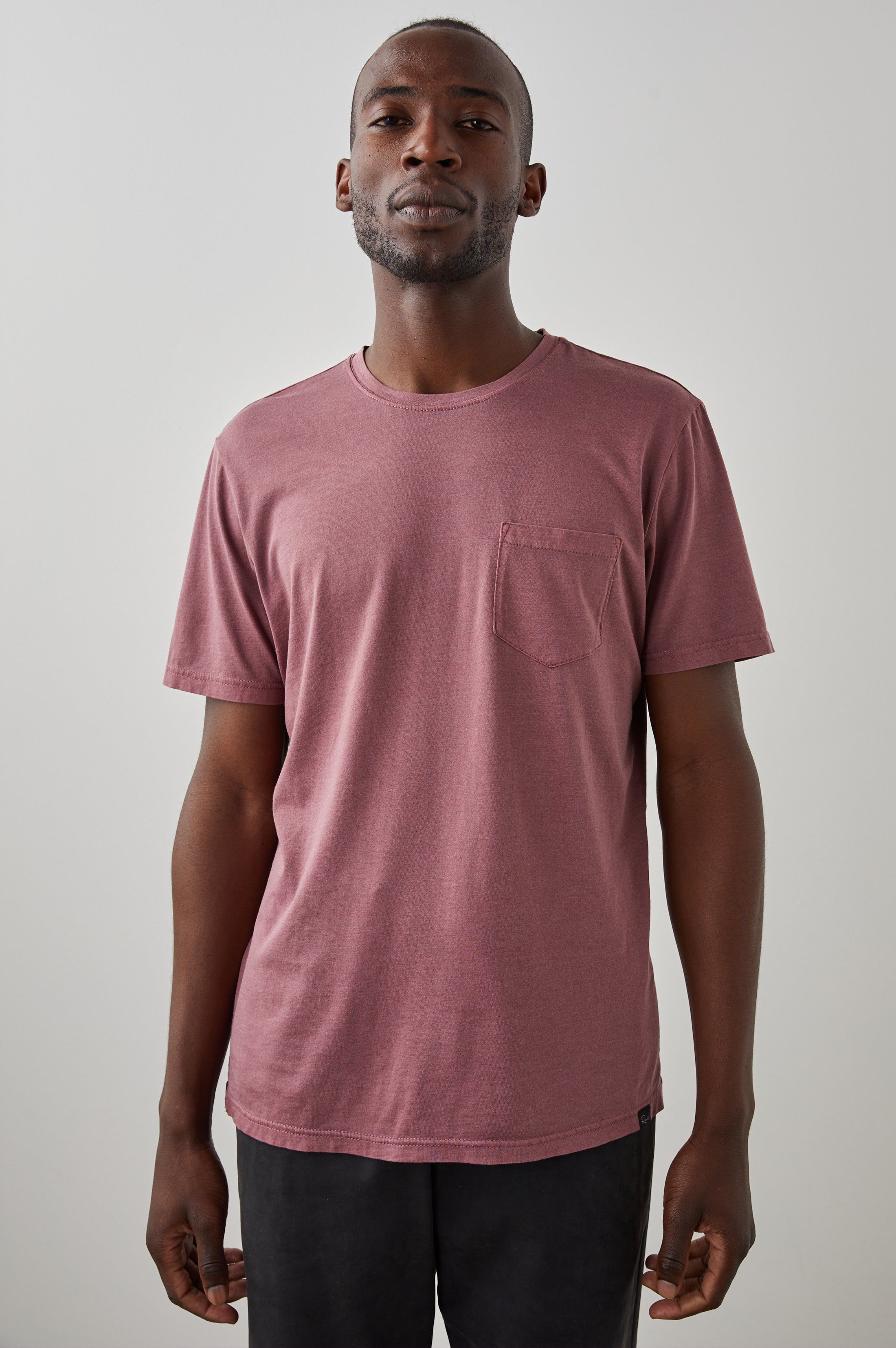 JOHNNY T-SHIRT - CRANBERRY sold by Rails