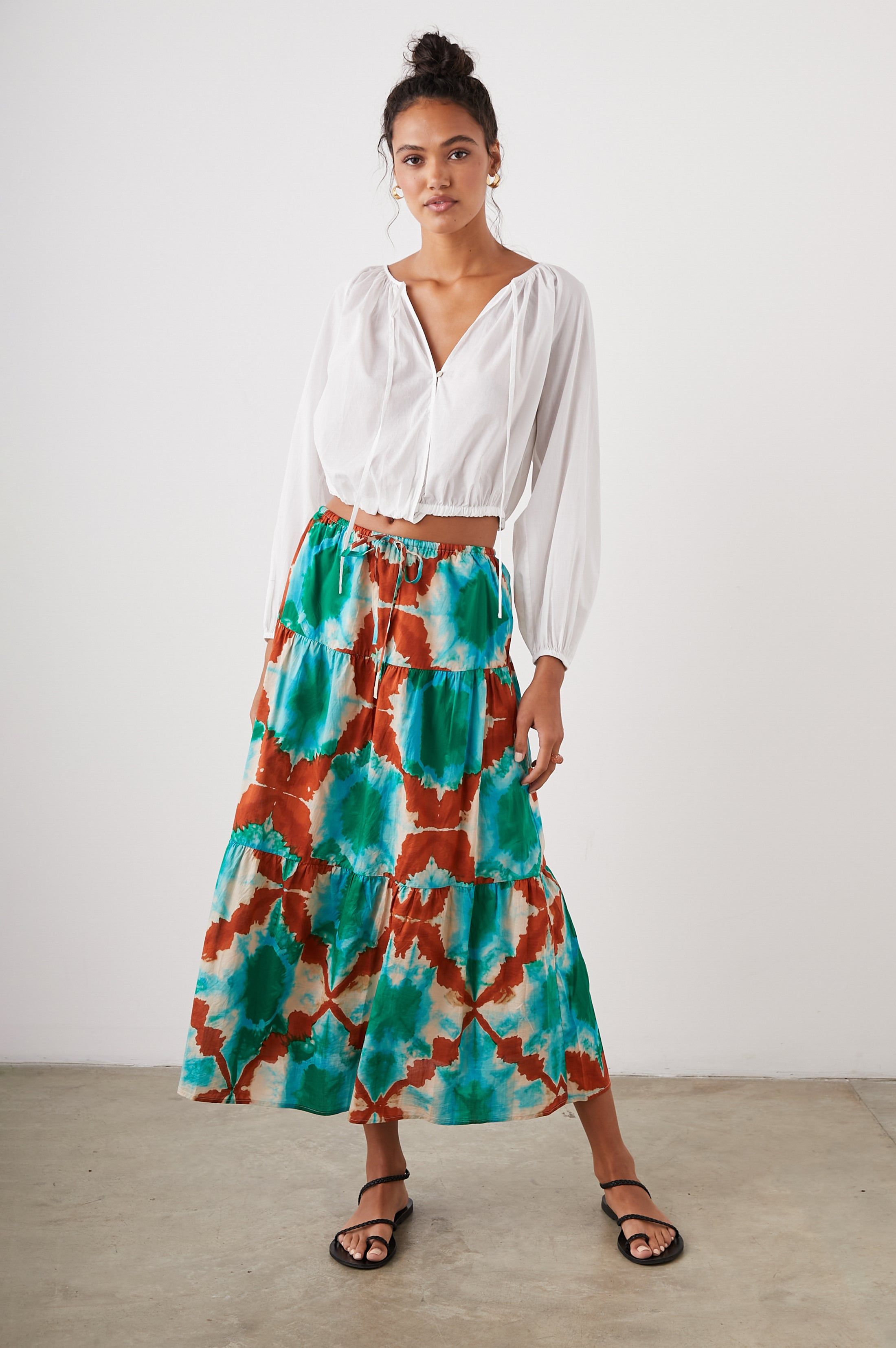 KATIA TOP - BEACH WHITE sold by Rails product image thumbnail 3