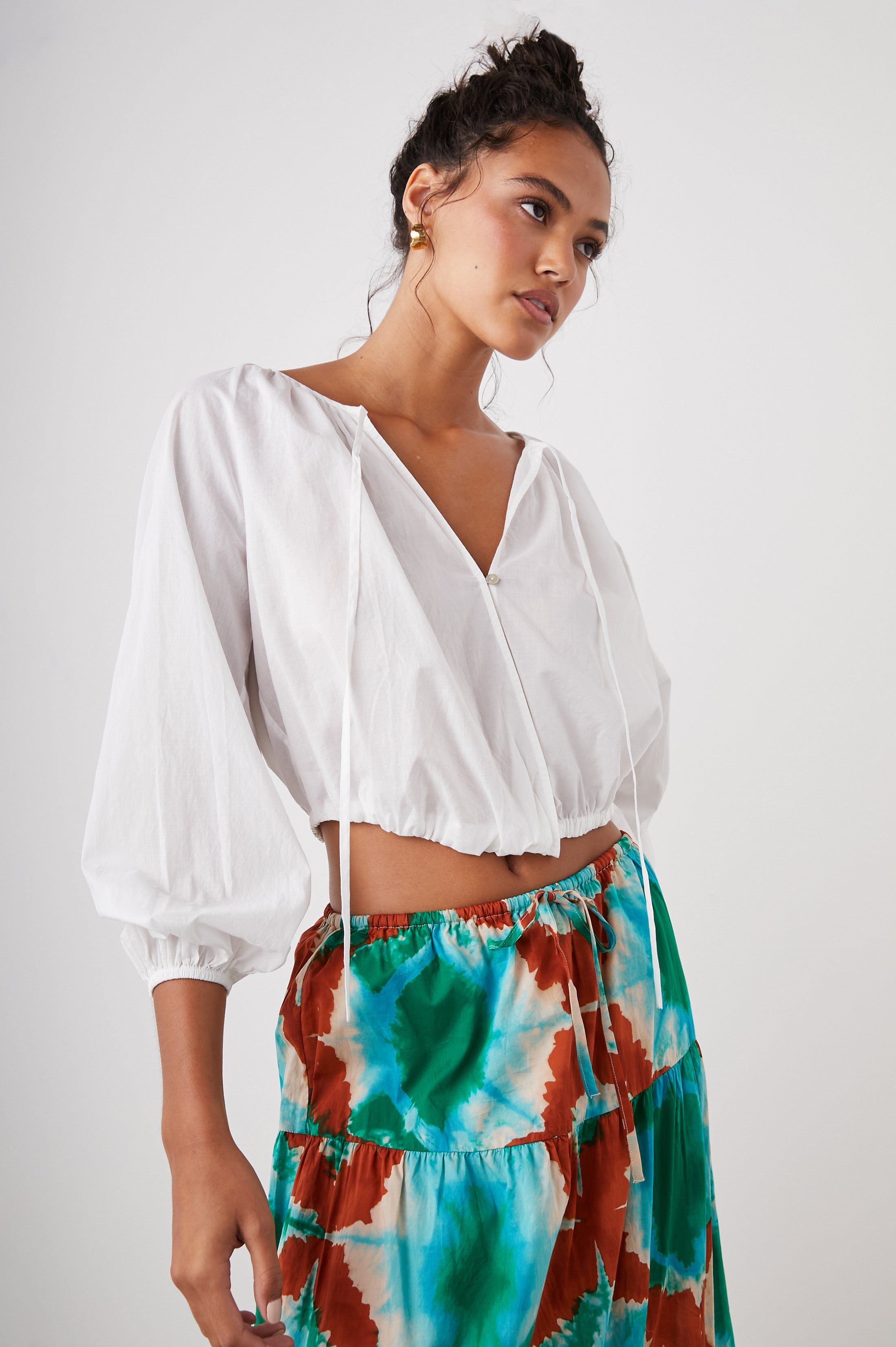 KATIA TOP - BEACH WHITE sold by Rails