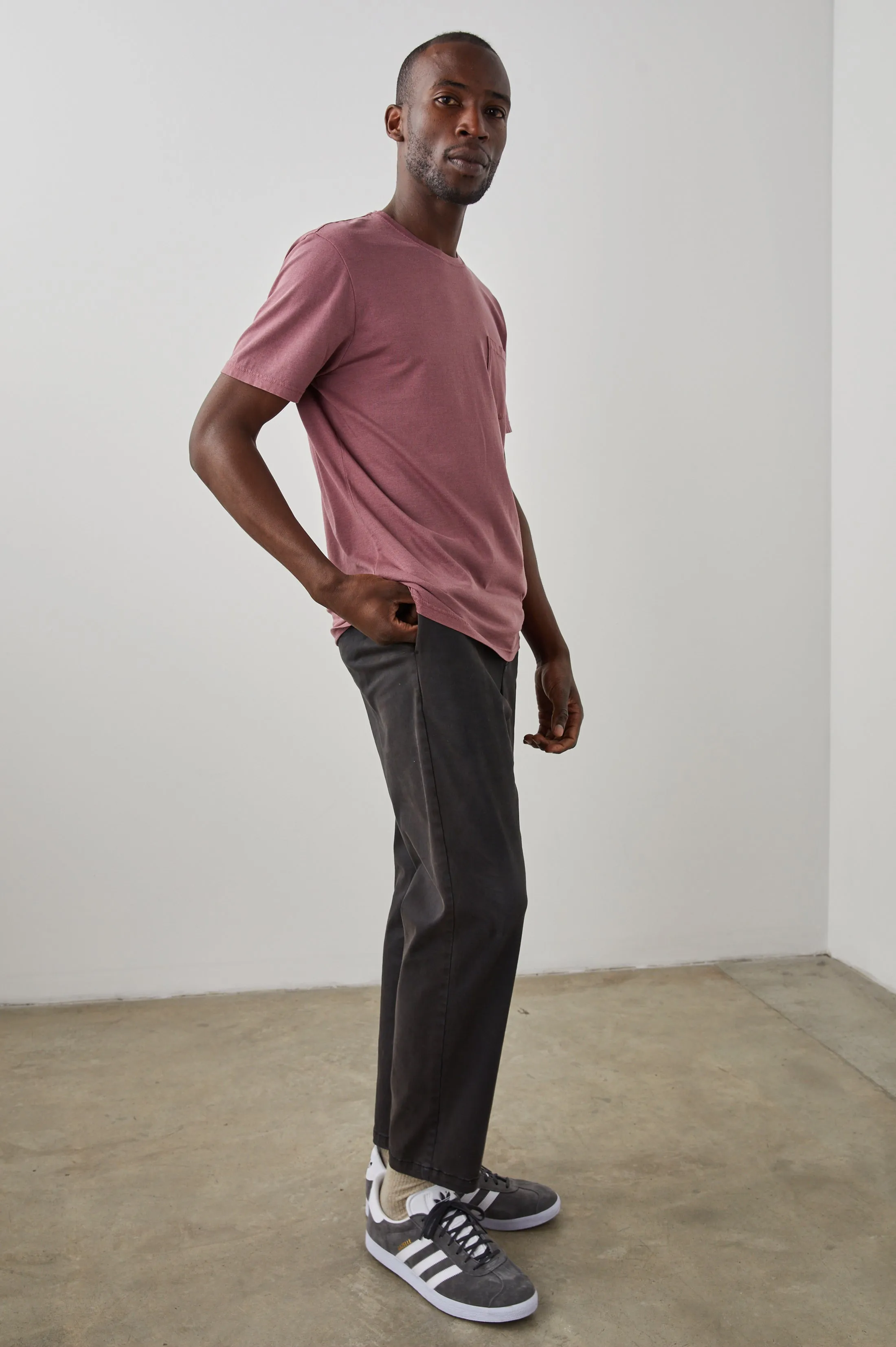 JOHNNY T-SHIRT - CRANBERRY sold by Rails product image thumbnail 3