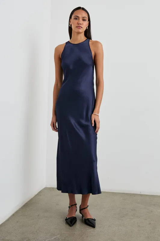 SOLENE DRESS - NAVY sold by Rails