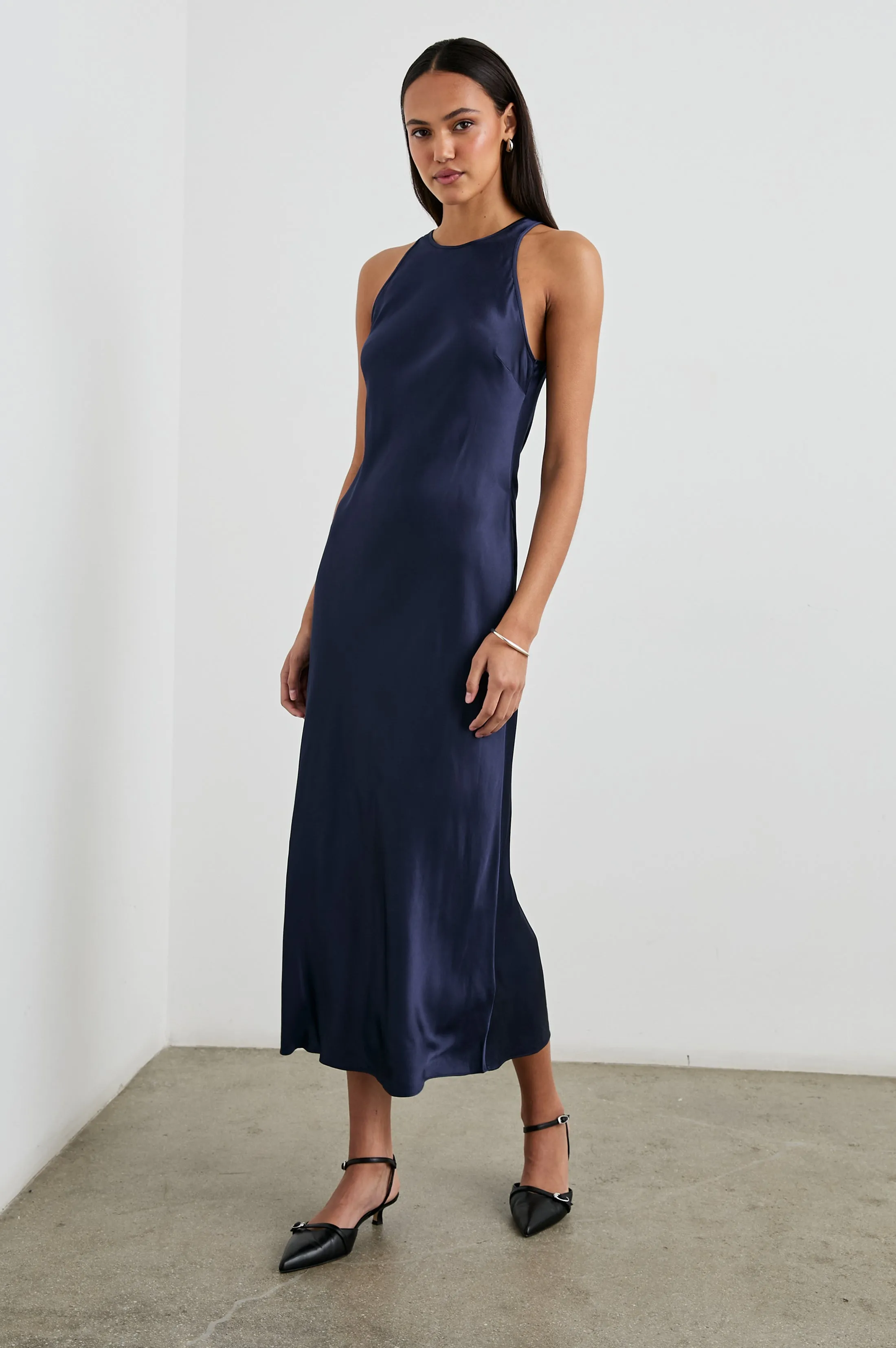 SOLENE DRESS - NAVY sold by Rails product image thumbnail 3