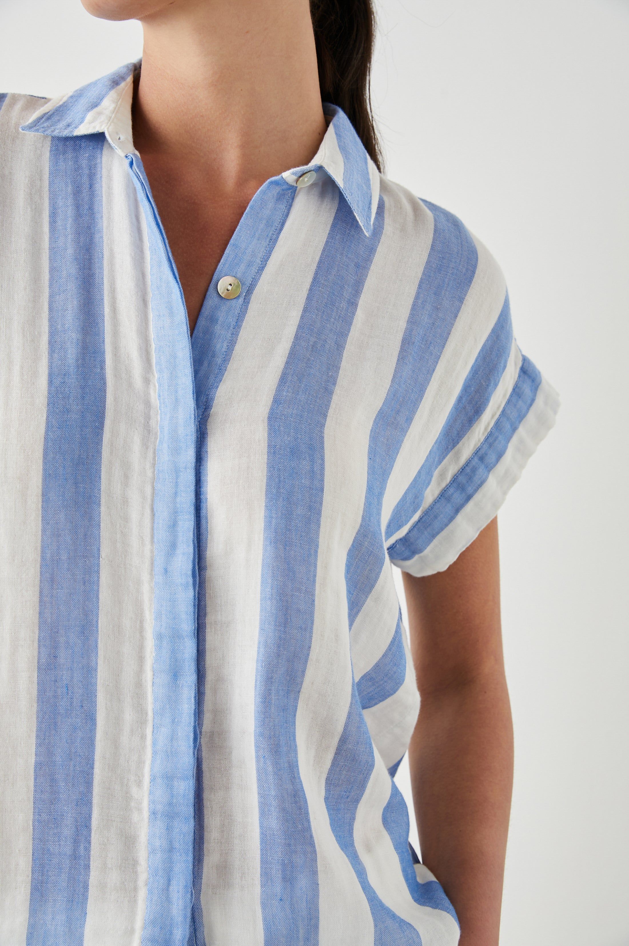 JAMIE SHIRT - FERMO STRIPE sold by Rails product image thumbnail 2