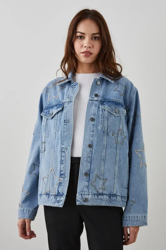GROVE BOYFRIEND TRUCKER JACKET - SUPERNOVA sold by Rails