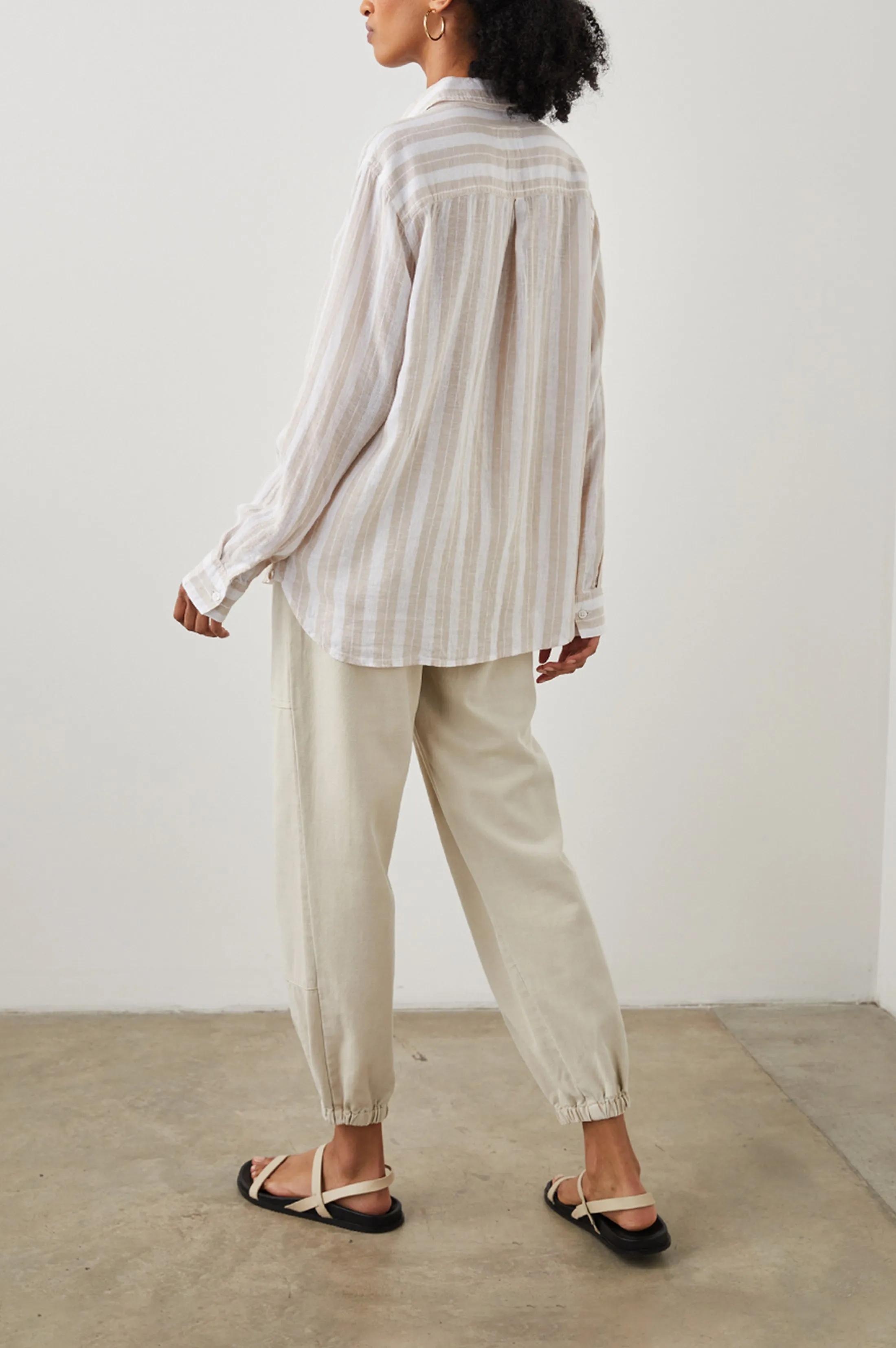 CHARLI SHIRT - SHORE STRIPE sold by Rails product image thumbnail 4