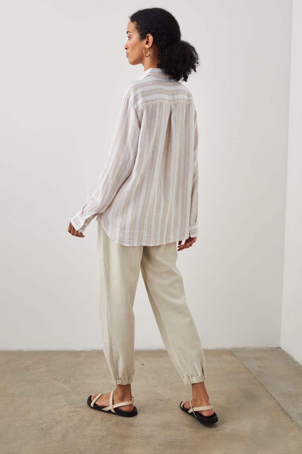 CHARLI SHIRT - SHORE STRIPE sold by Rails product image thumbnail 3