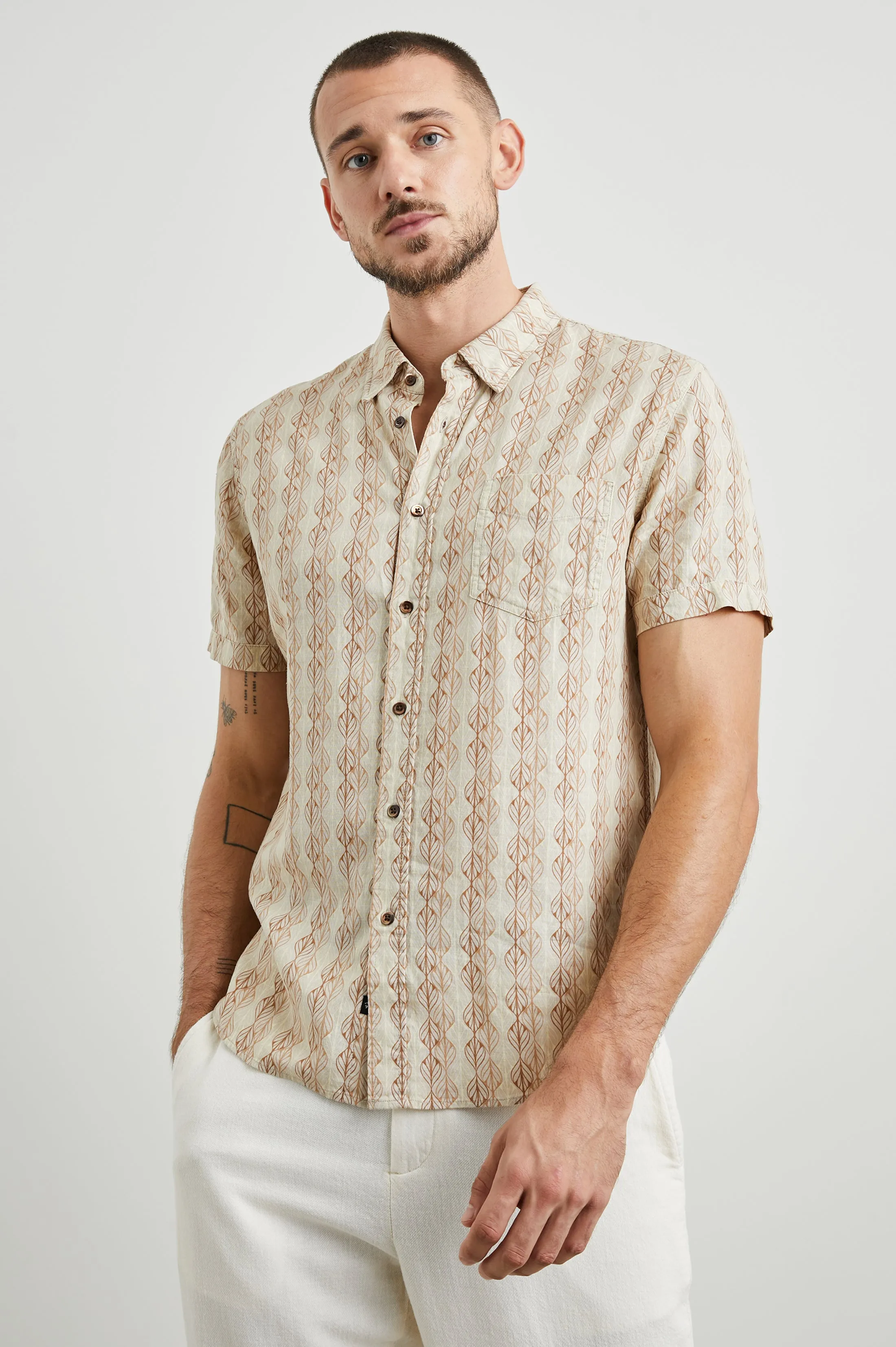 CARSON SHIRT - CHERUB SPRING OCHRE sold by Rails product image thumbnail 2