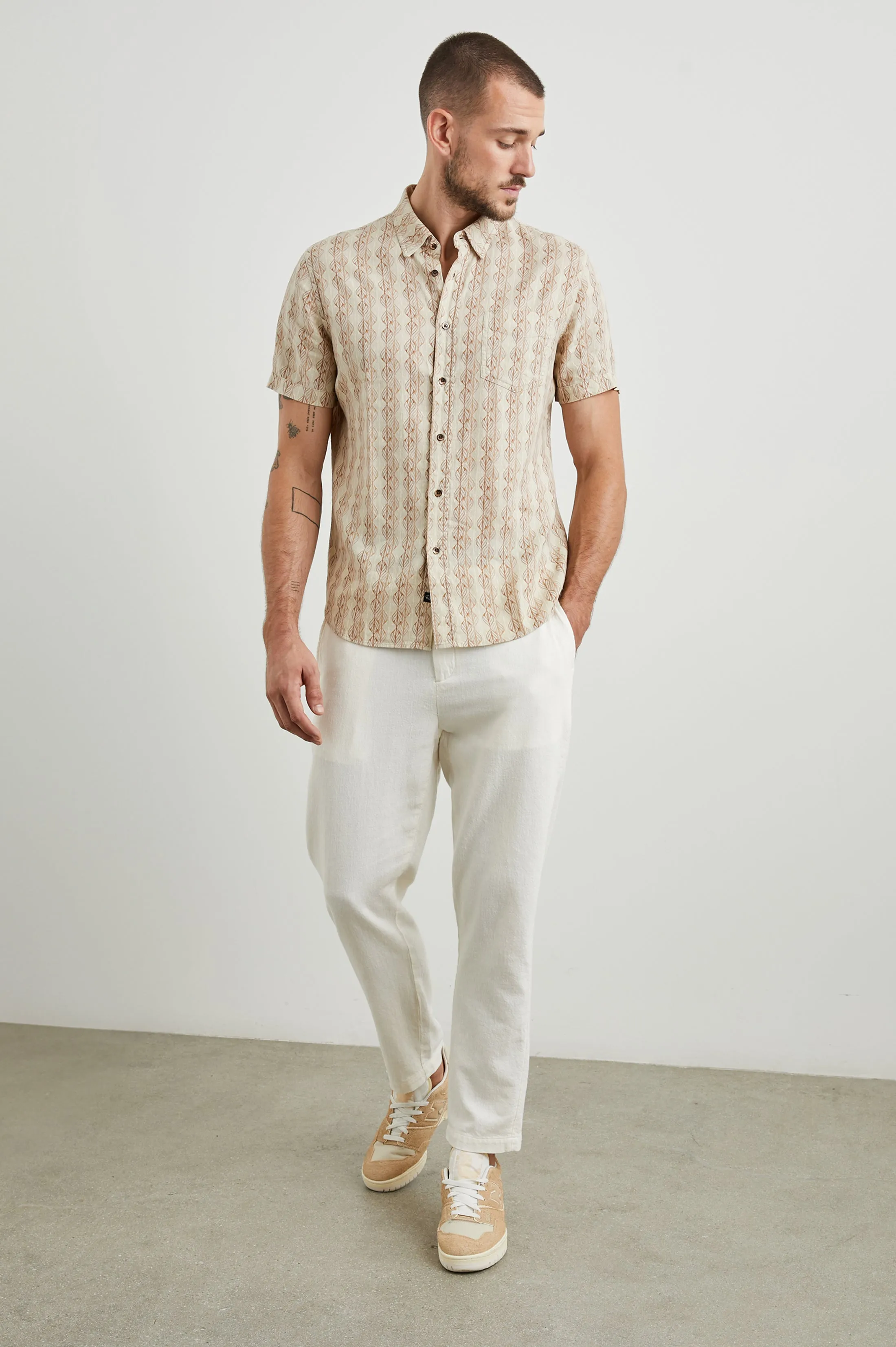 CARSON SHIRT - CHERUB SPRING OCHRE sold by Rails product image thumbnail 4