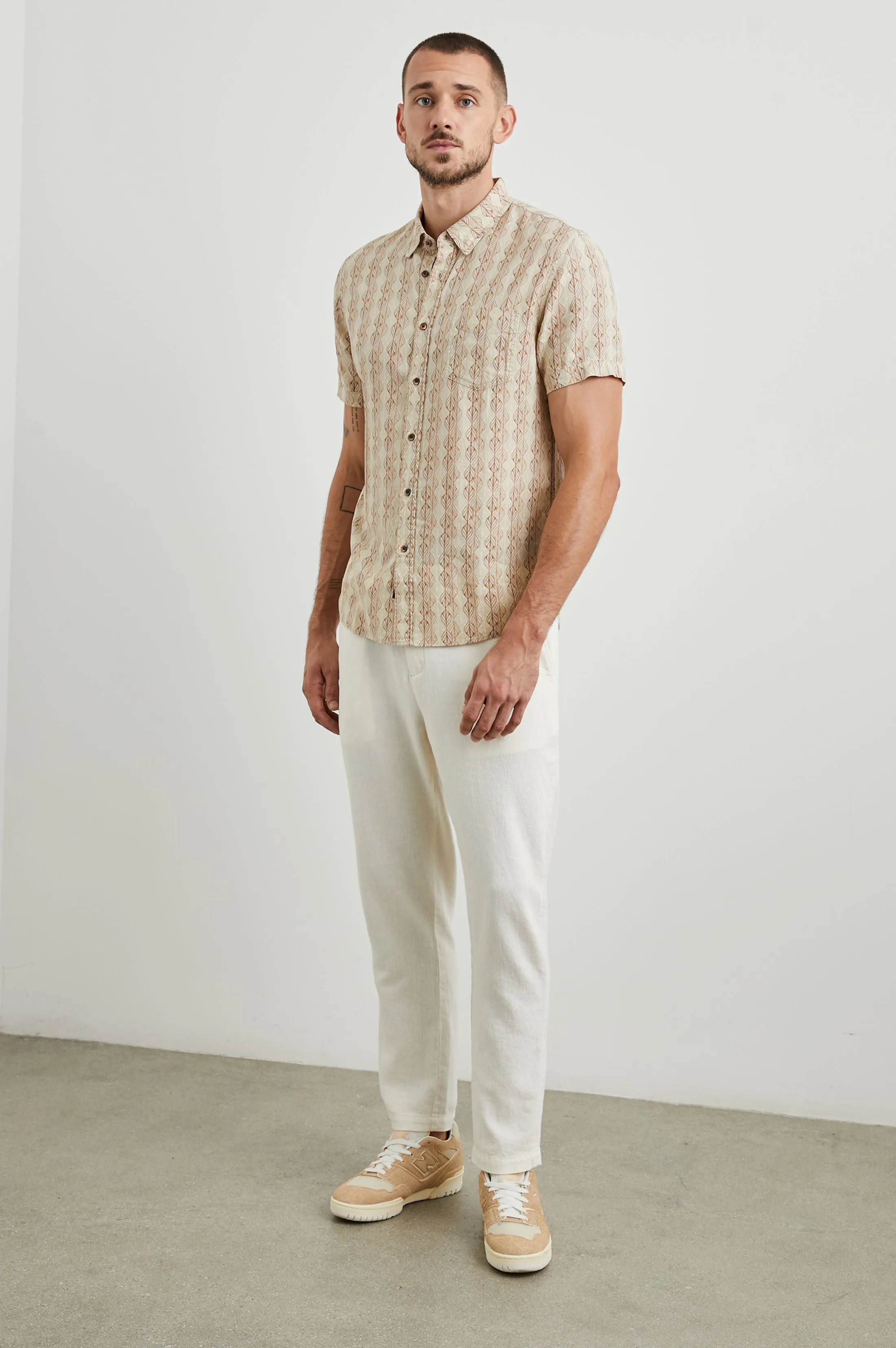CARSON SHIRT - CHERUB SPRING OCHRE sold by Rails product image thumbnail 5