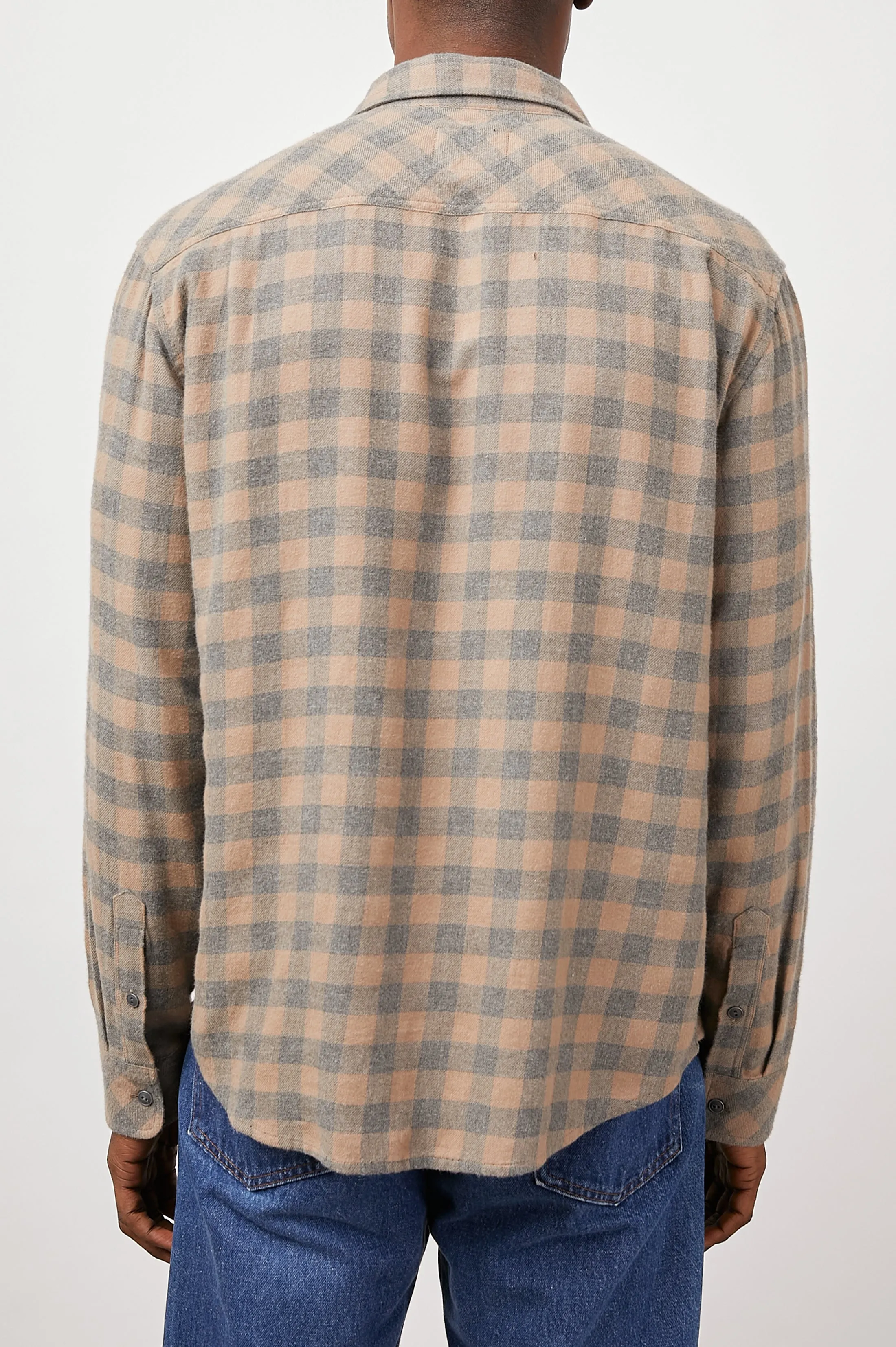 LENNOX SHIRT - CHARCOAL MIRE sold by Rails product image thumbnail 5