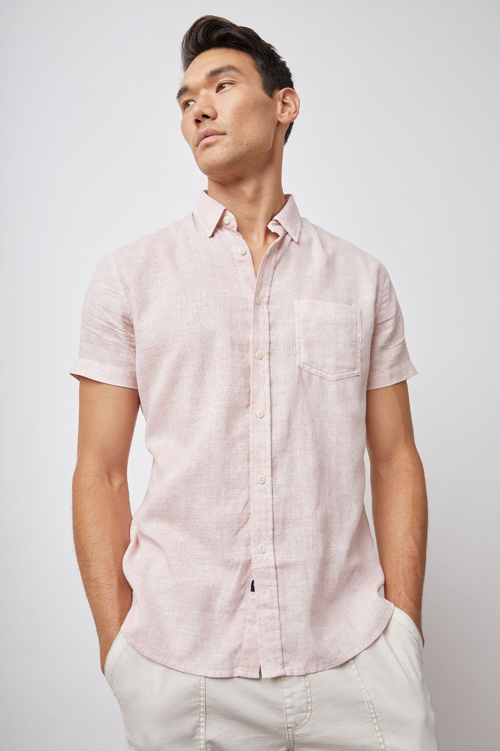FAIRFAX SHIRT - SUN BLUSH sold by Rails product image thumbnail 3