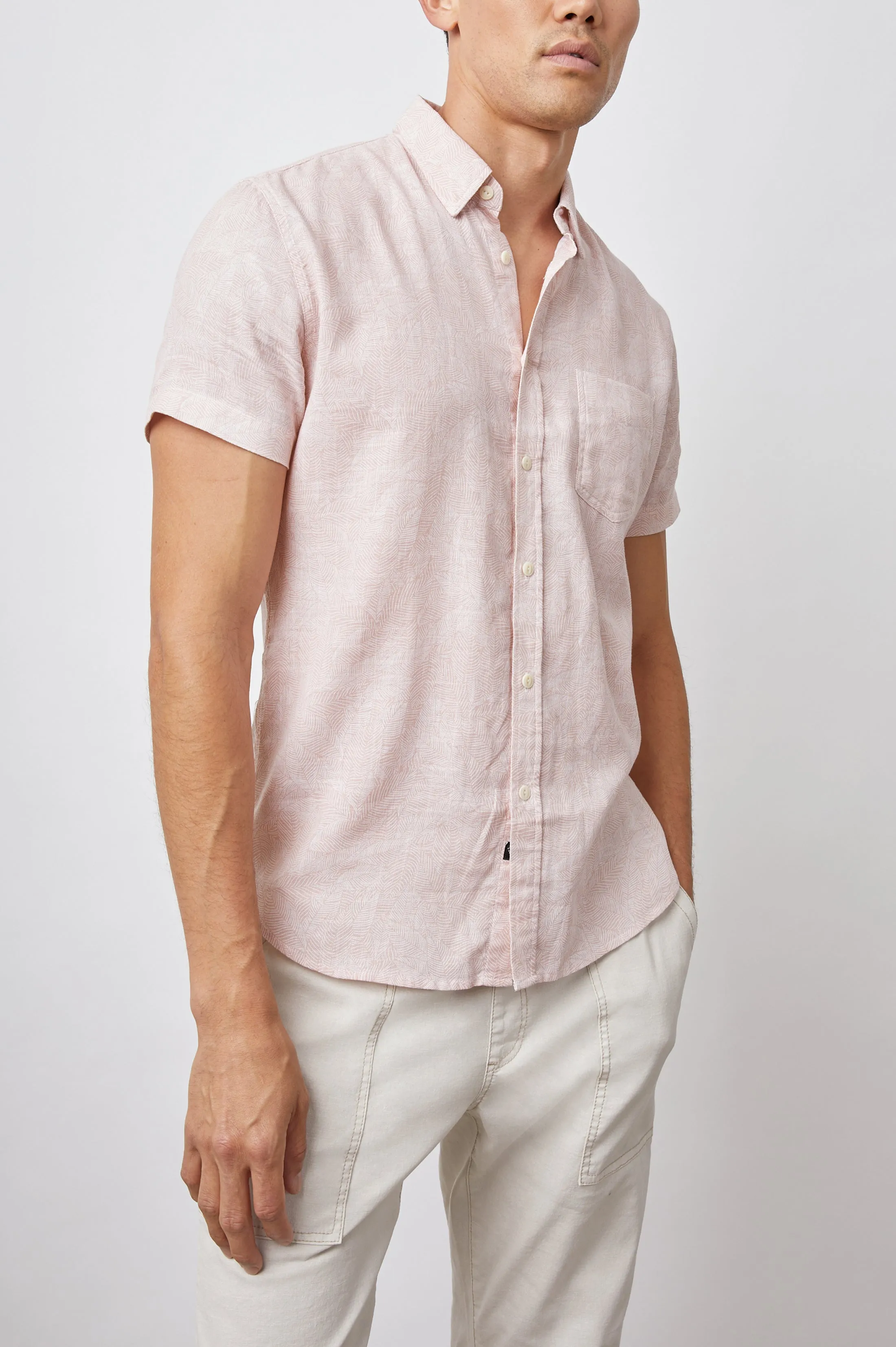FAIRFAX SHIRT - SUN BLUSH sold by Rails product image thumbnail 4