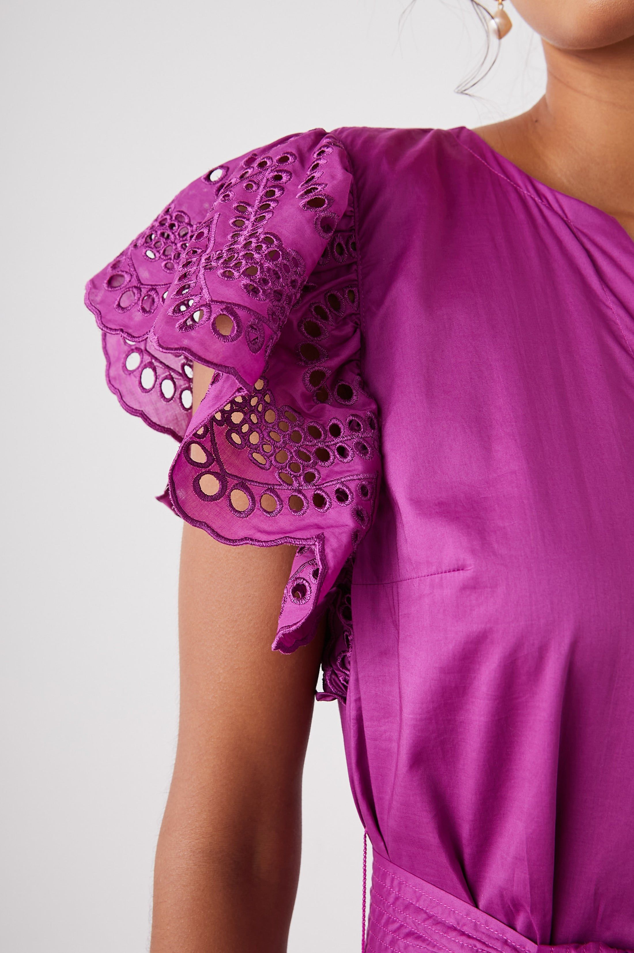 GIA DRESS - BERRY sold by Rails product image thumbnail 2