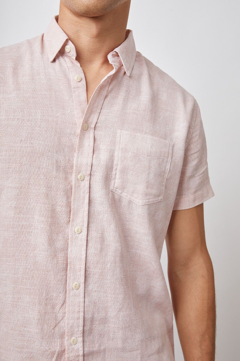 FAIRFAX SHIRT - SUN BLUSH sold by Rails product image thumbnail 4