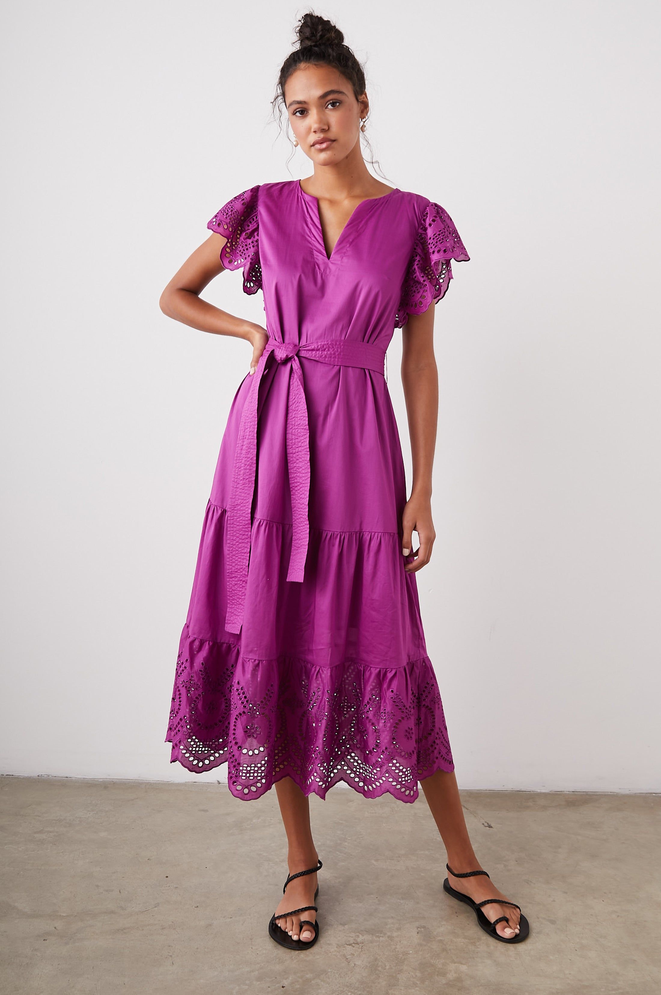 GIA DRESS - BERRY sold by Rails product image thumbnail 4