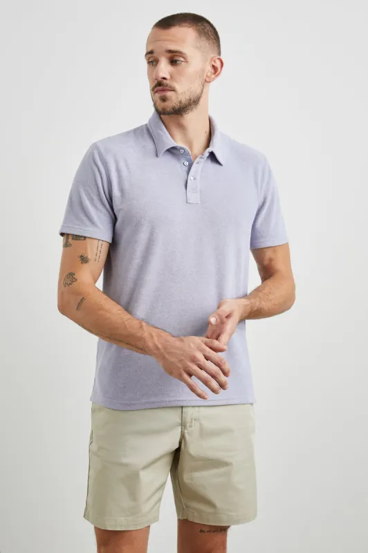 RHEN POLO SHIRT - FRENCH LAVENDER sold by Rails