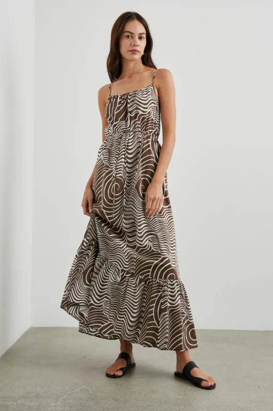 MARIS DRESS - SWIRLS sold by Rails