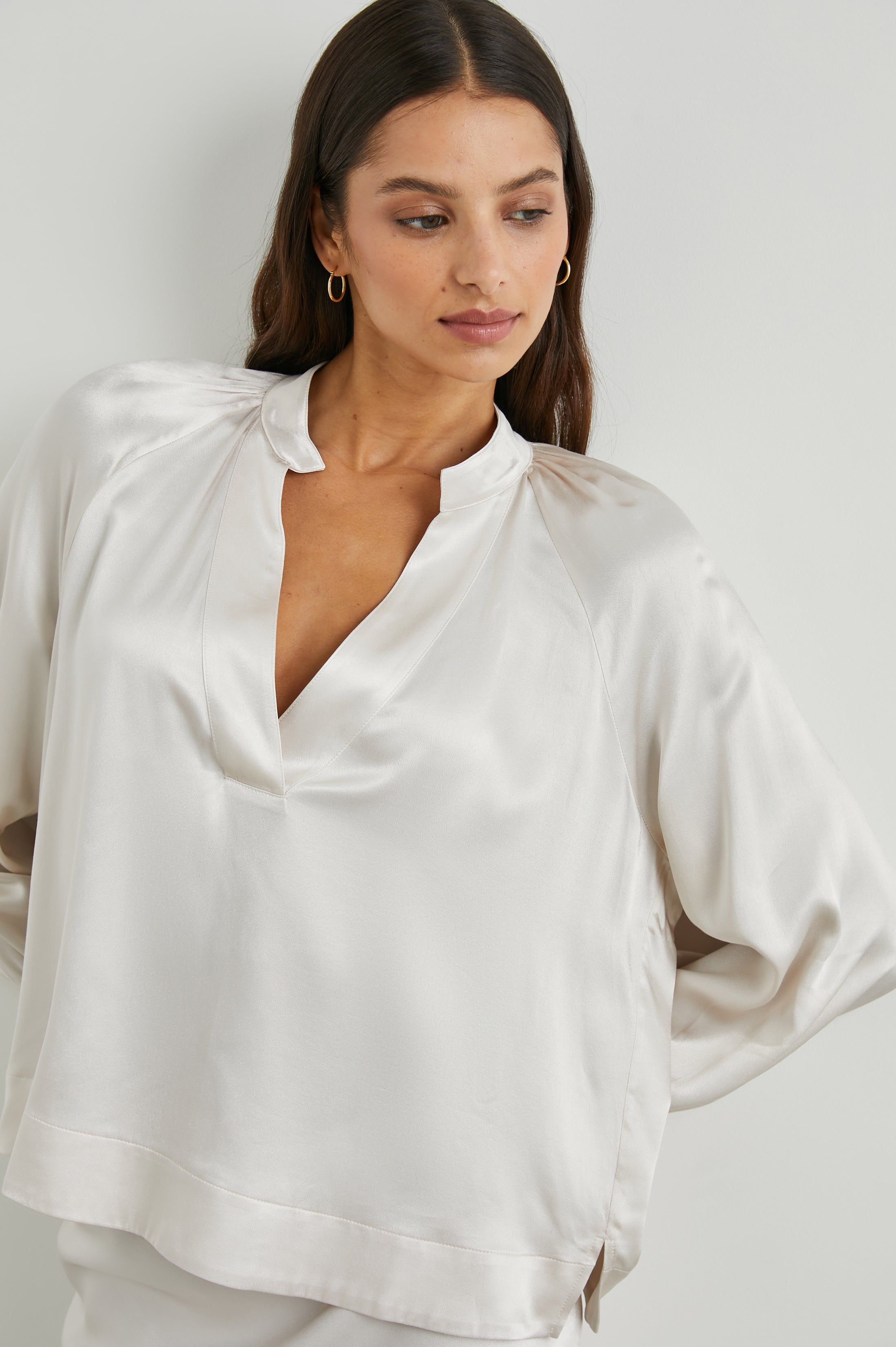 WYNNA TOP - IVORY sold by Rails product image thumbnail 4