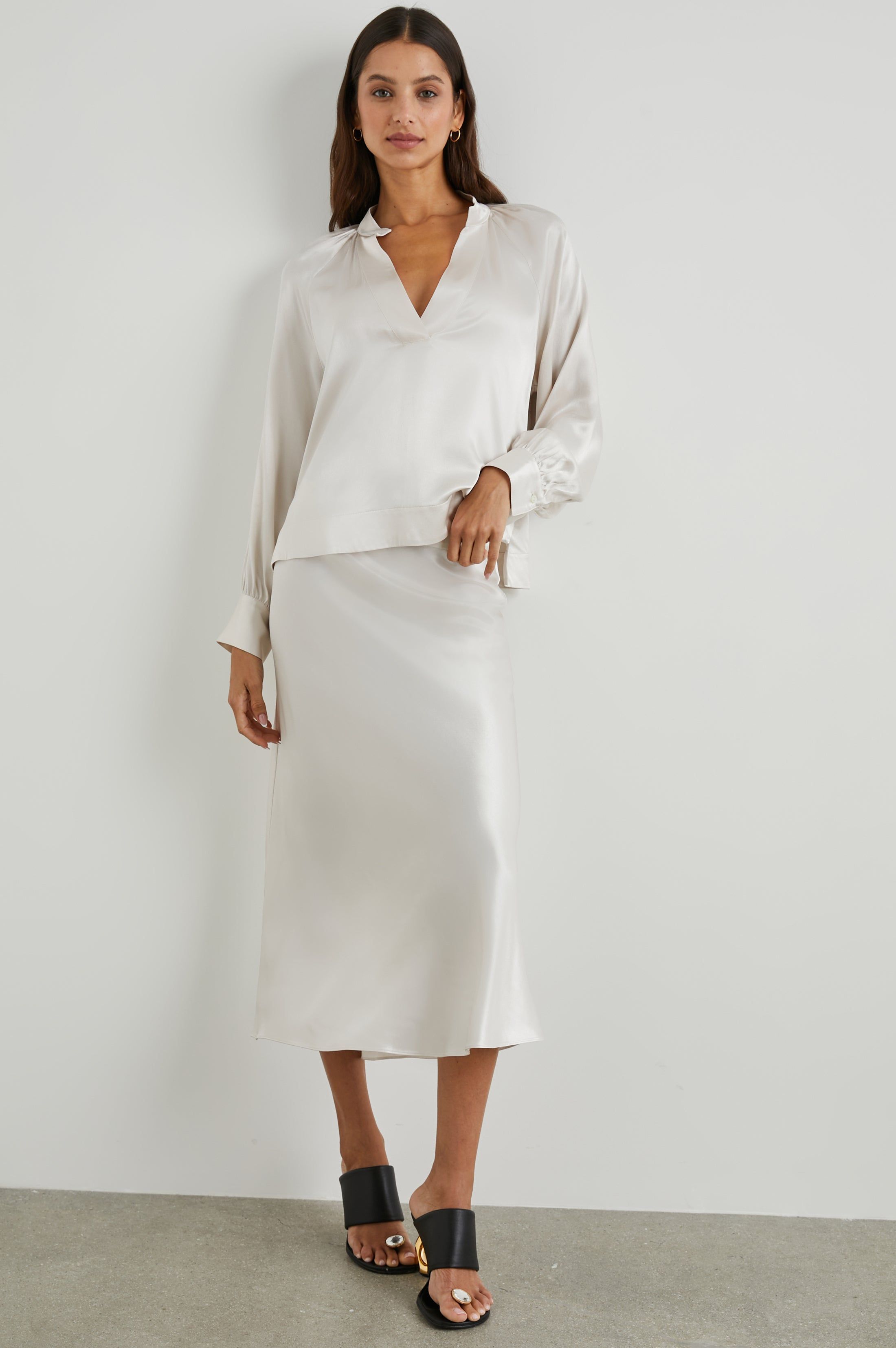 WYNNA TOP - IVORY sold by Rails product image thumbnail 3